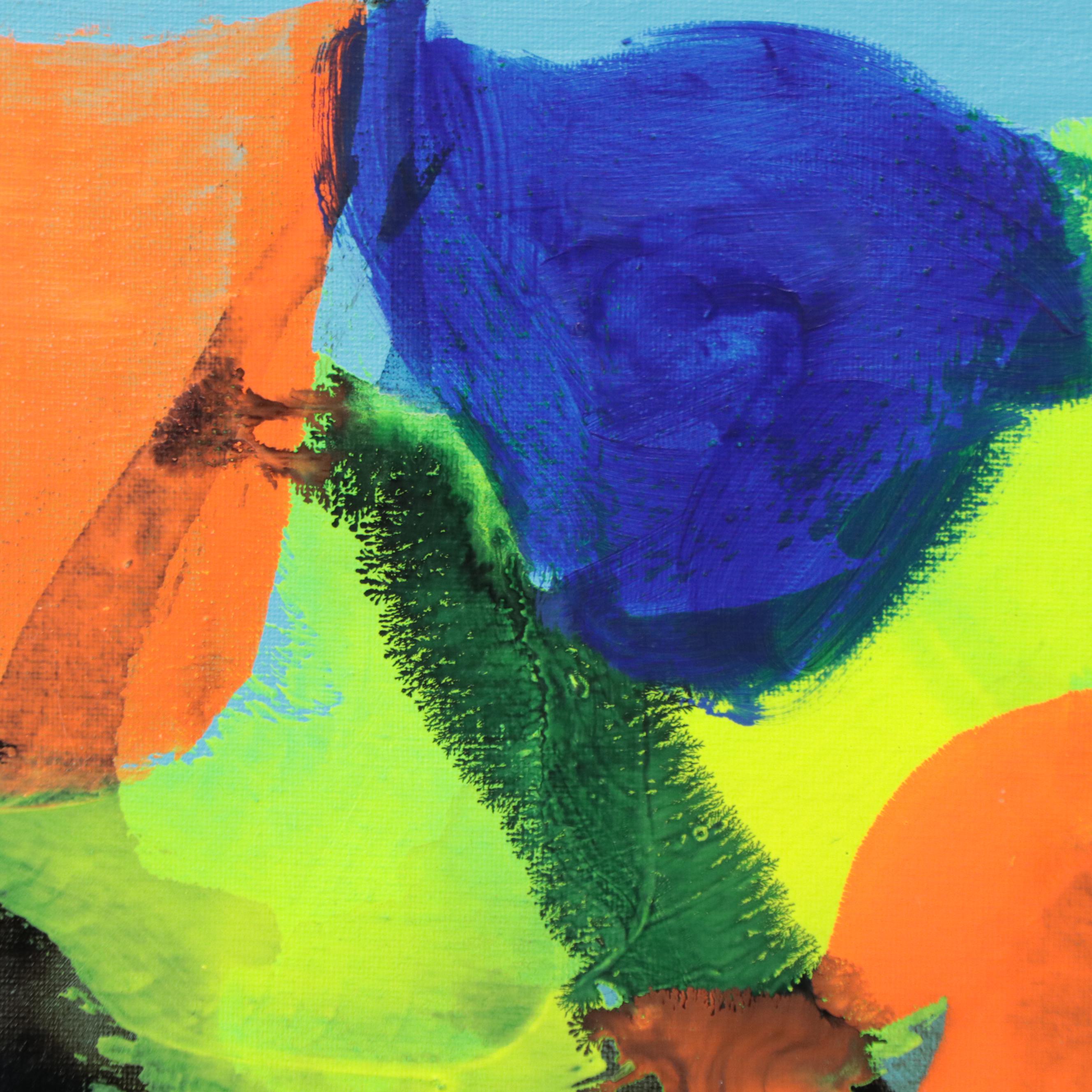 Milagros Pongo Mixed Media Painting "Hestia Ma'at Evolution," 21st Century