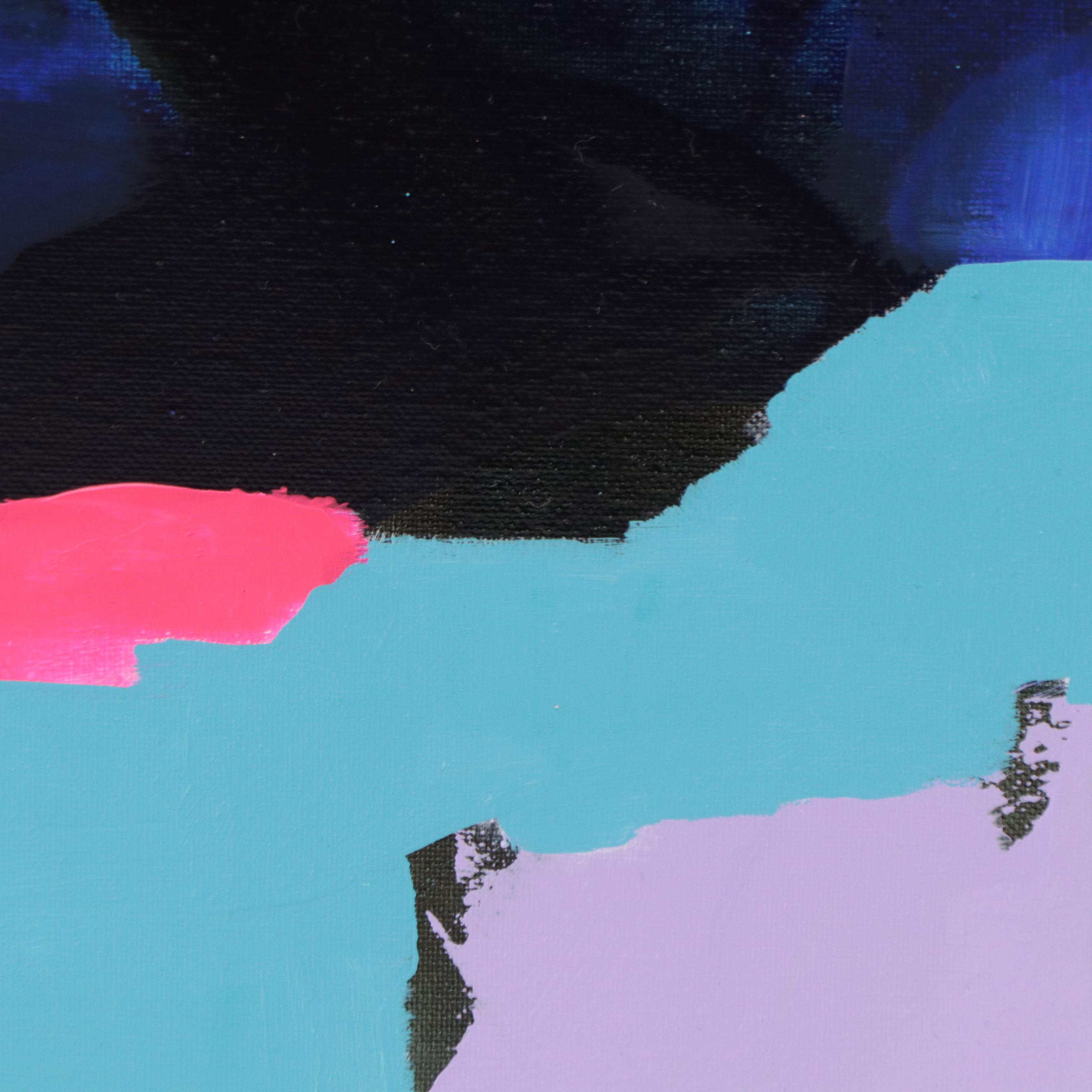 Milagros Pongo Mixed Media Painting "Hestia Ma'at Evolution," 21st Century