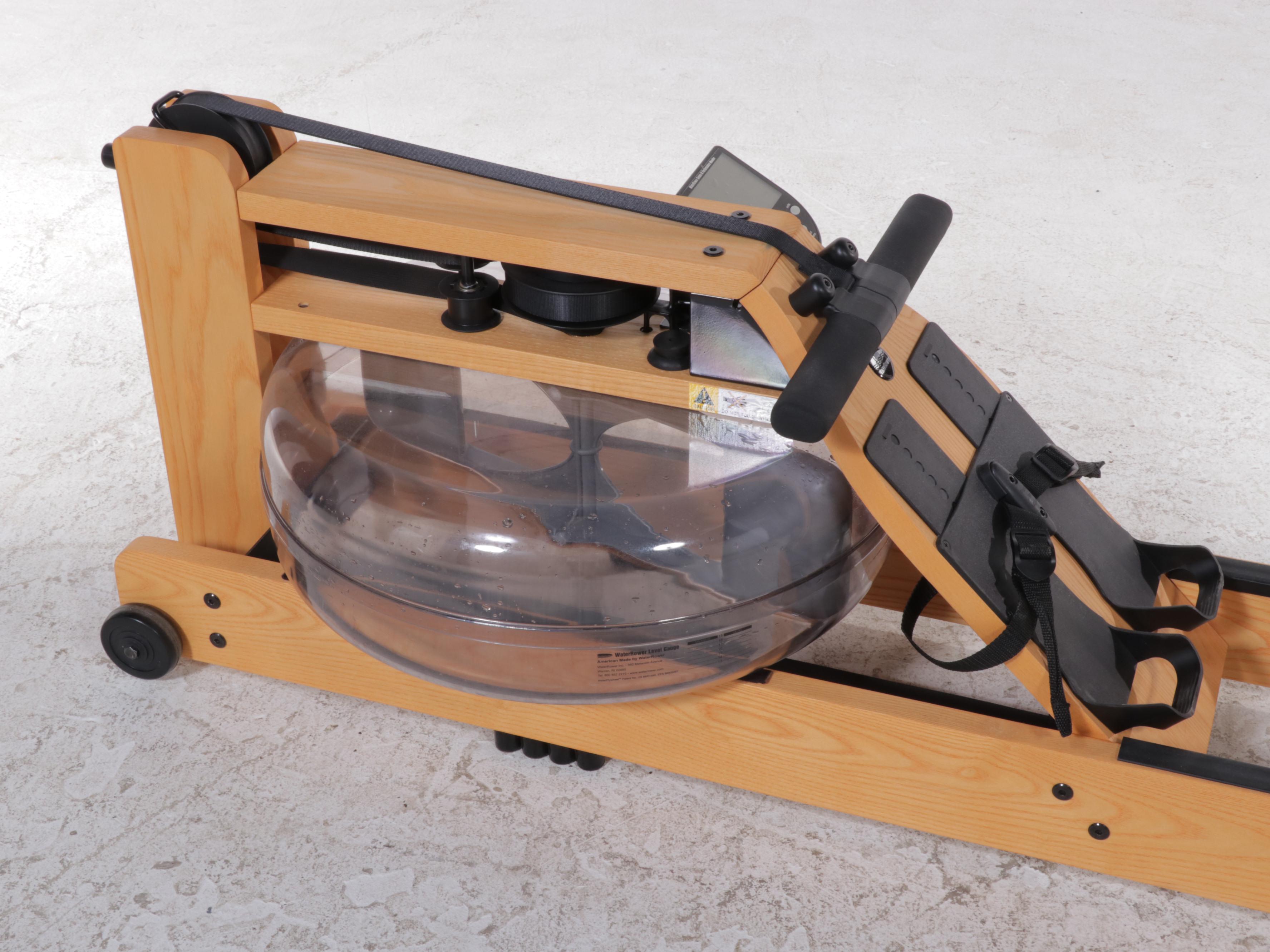 WaterRower Natural Rowing Machine with Series IV Performance Monitor