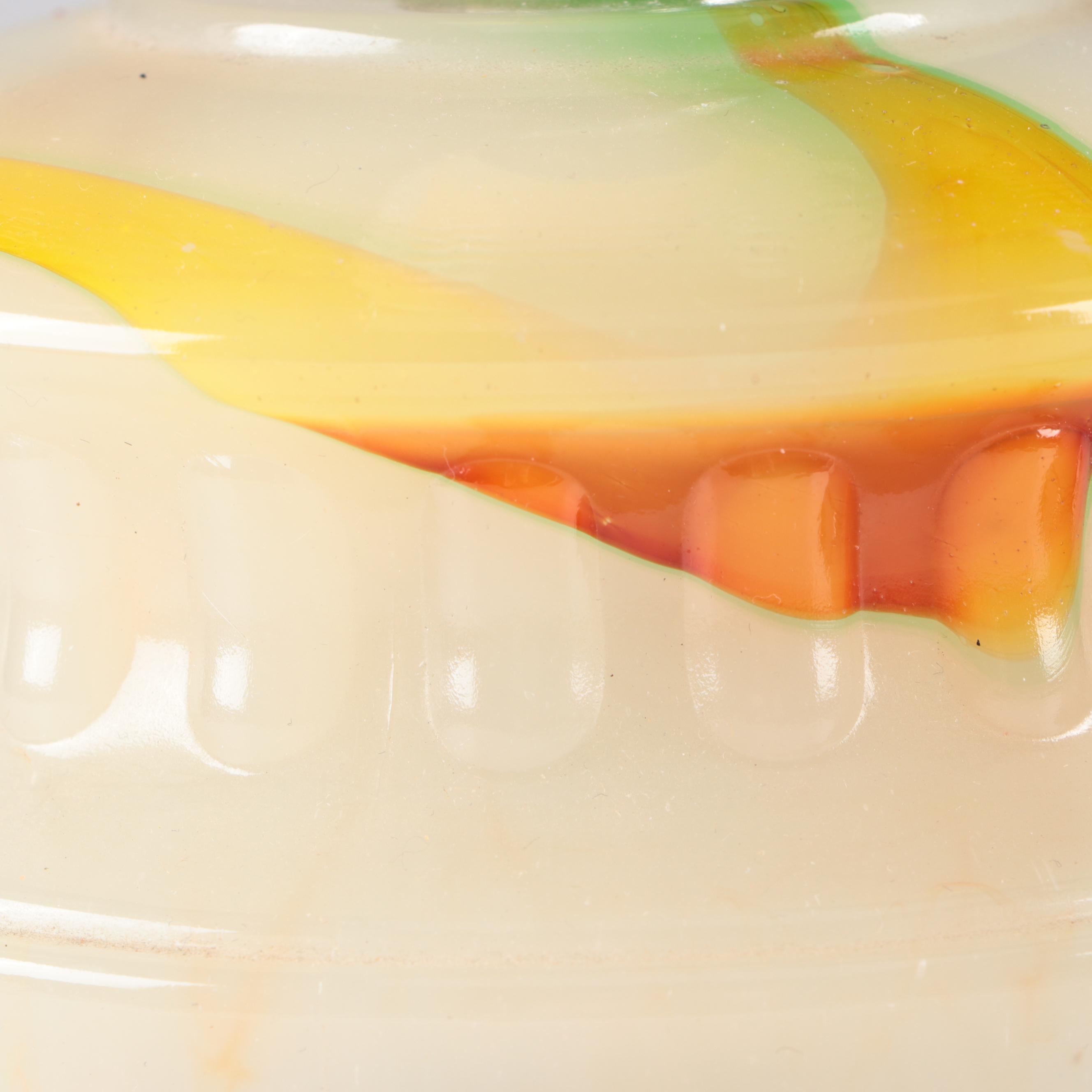 Pair of ABCO Art Deco Slag Glass Urn Table Lamps, Circa 1930s