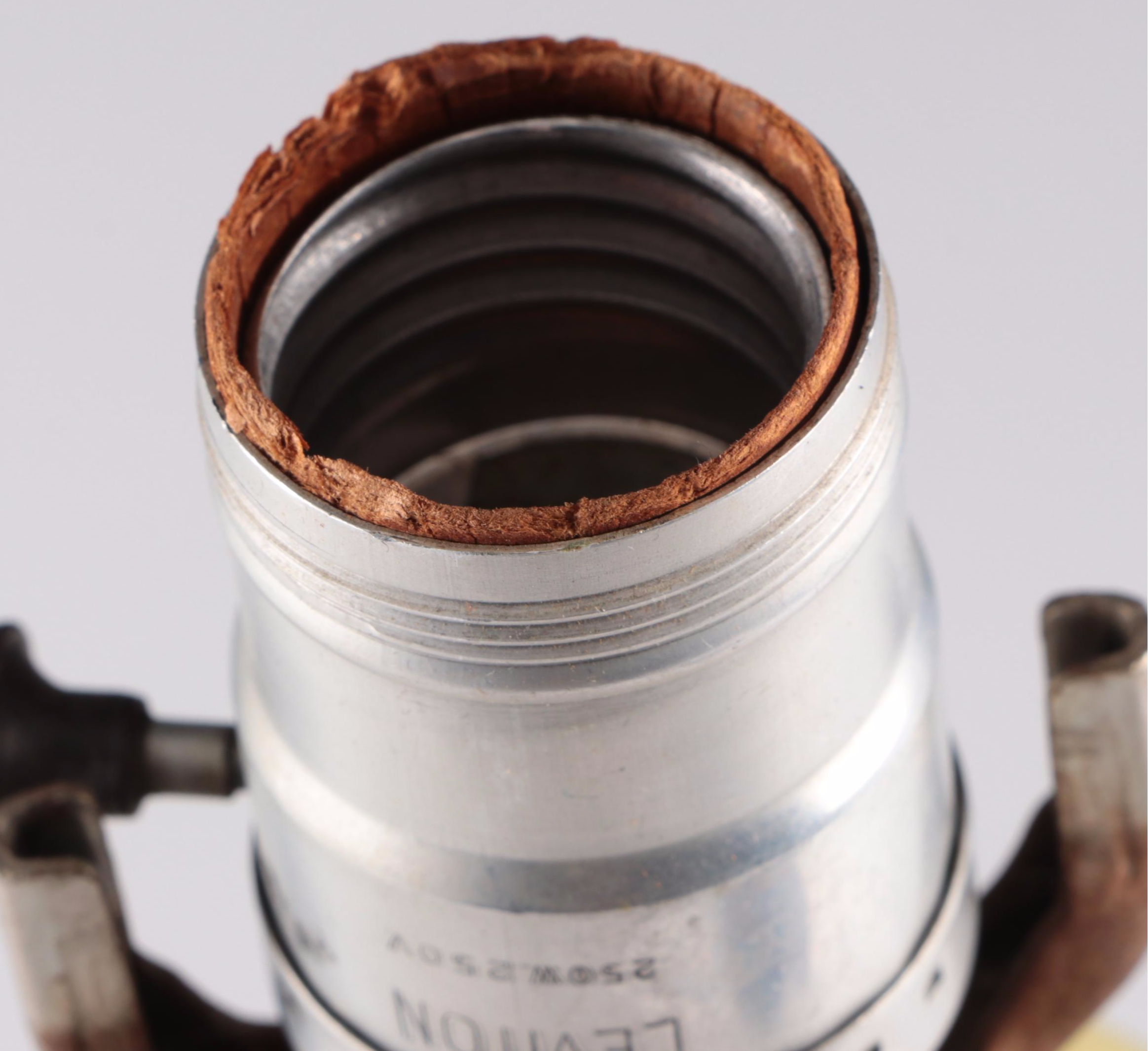 Pair of ABCO Art Deco Slag Glass Urn Table Lamps, Circa 1930s