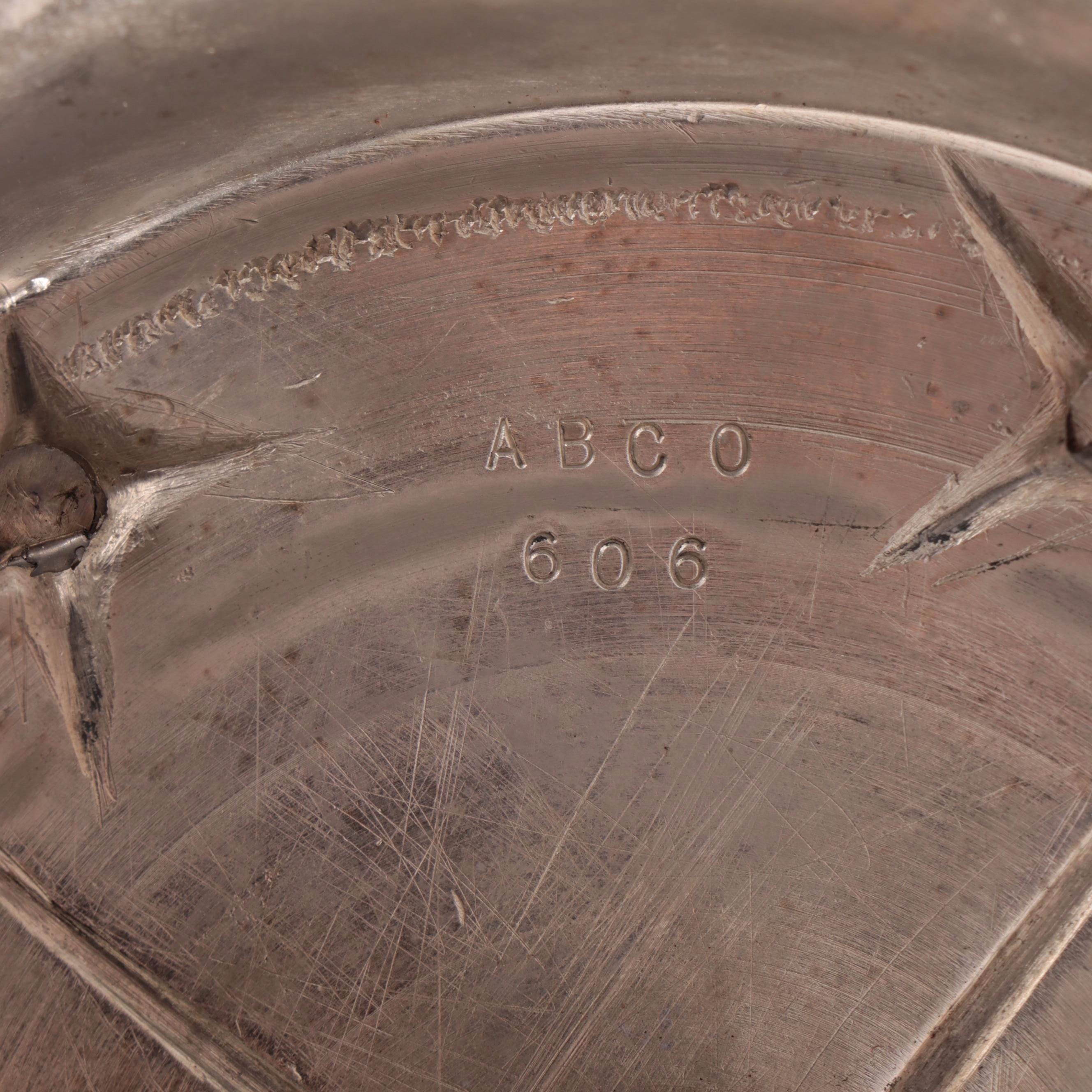 Pair of ABCO Art Deco Slag Glass Urn Table Lamps, Circa 1930s