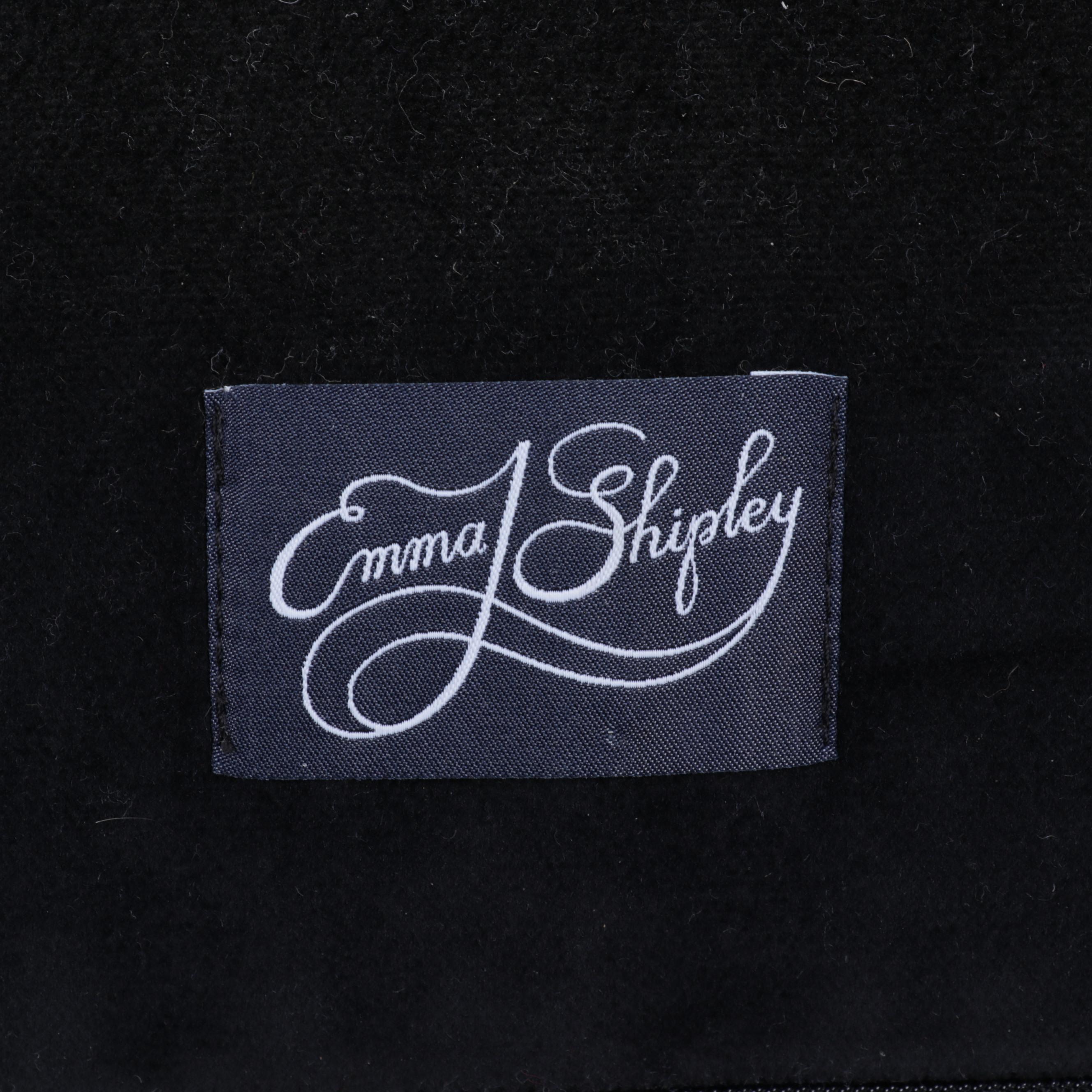 Emma Shipley Silk and Velvet "Phoenix" Throw Pillows