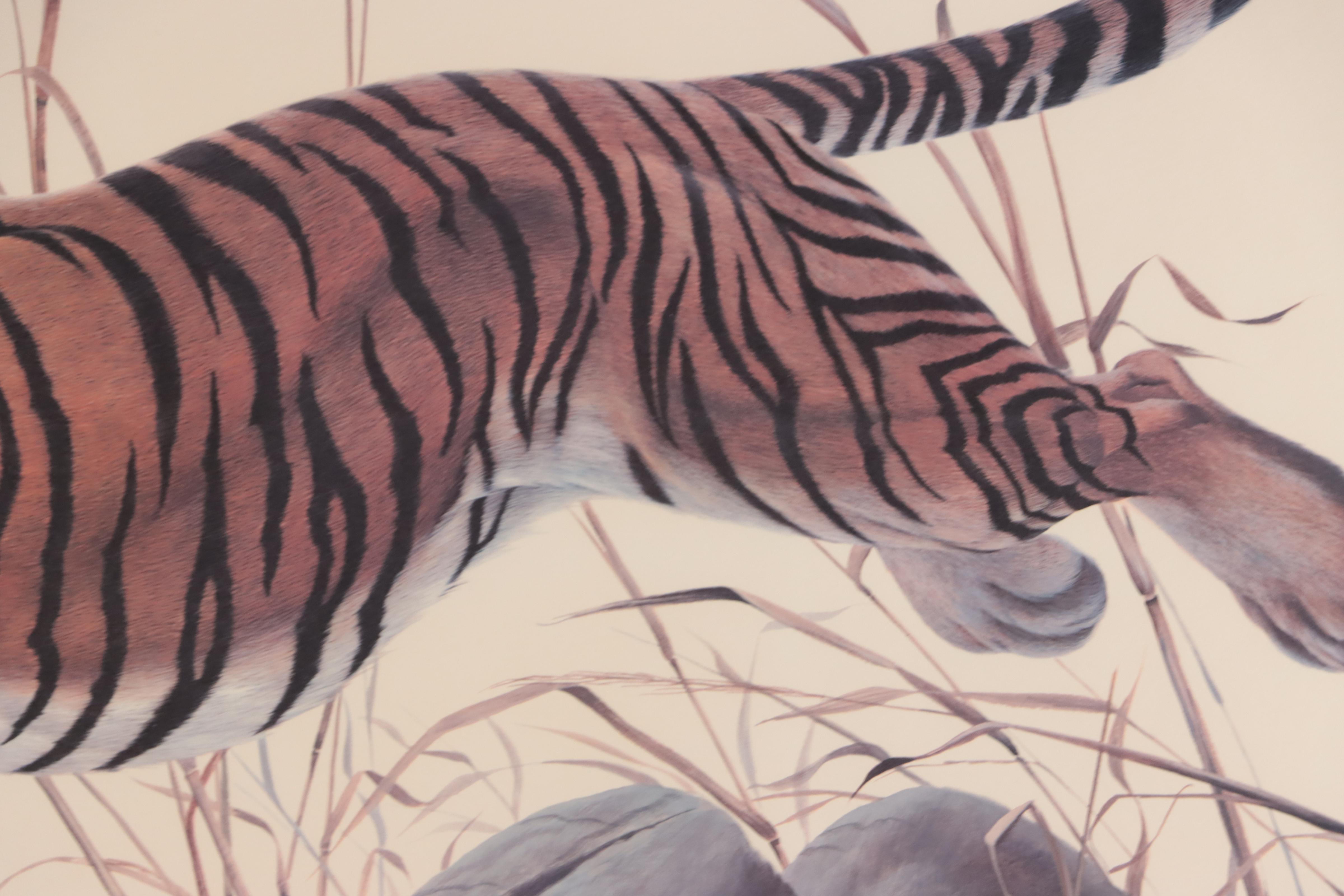John A. Ruthven Offset Lithograph "Bengal Tiger"