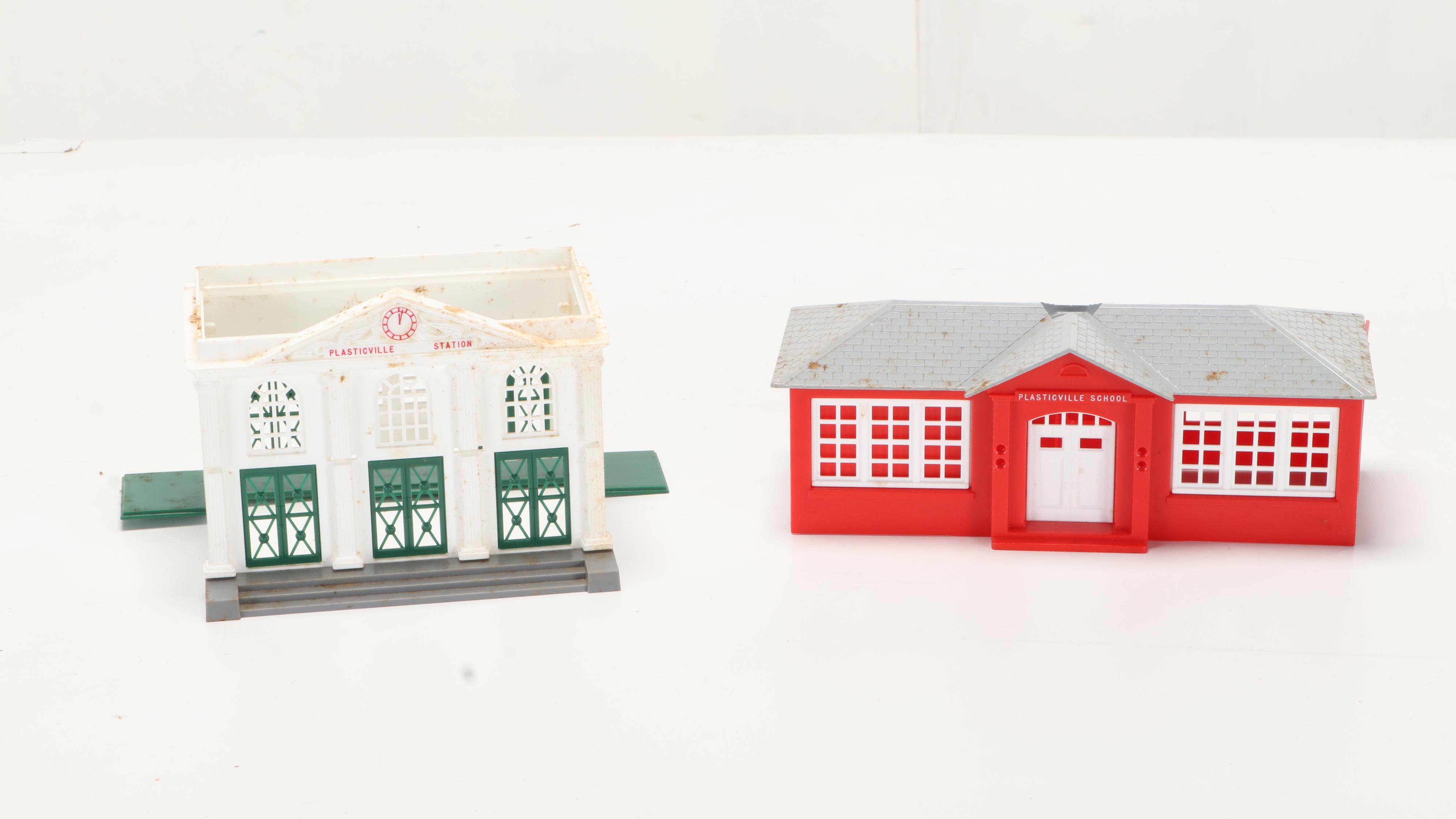 American Flyer and Assorted Train and Railroad Scenery Collection