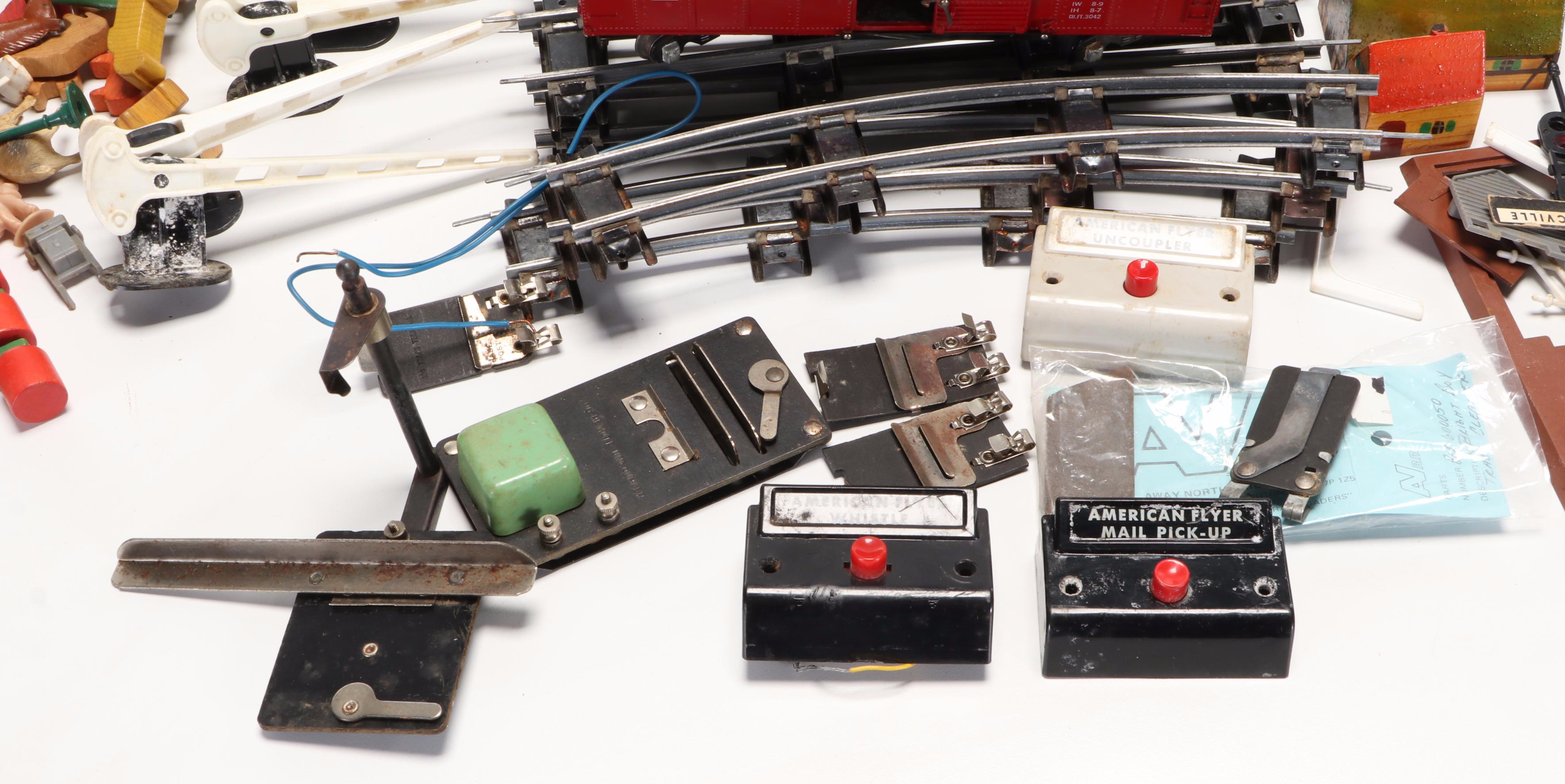 American Flyer and Assorted Train and Railroad Scenery Collection