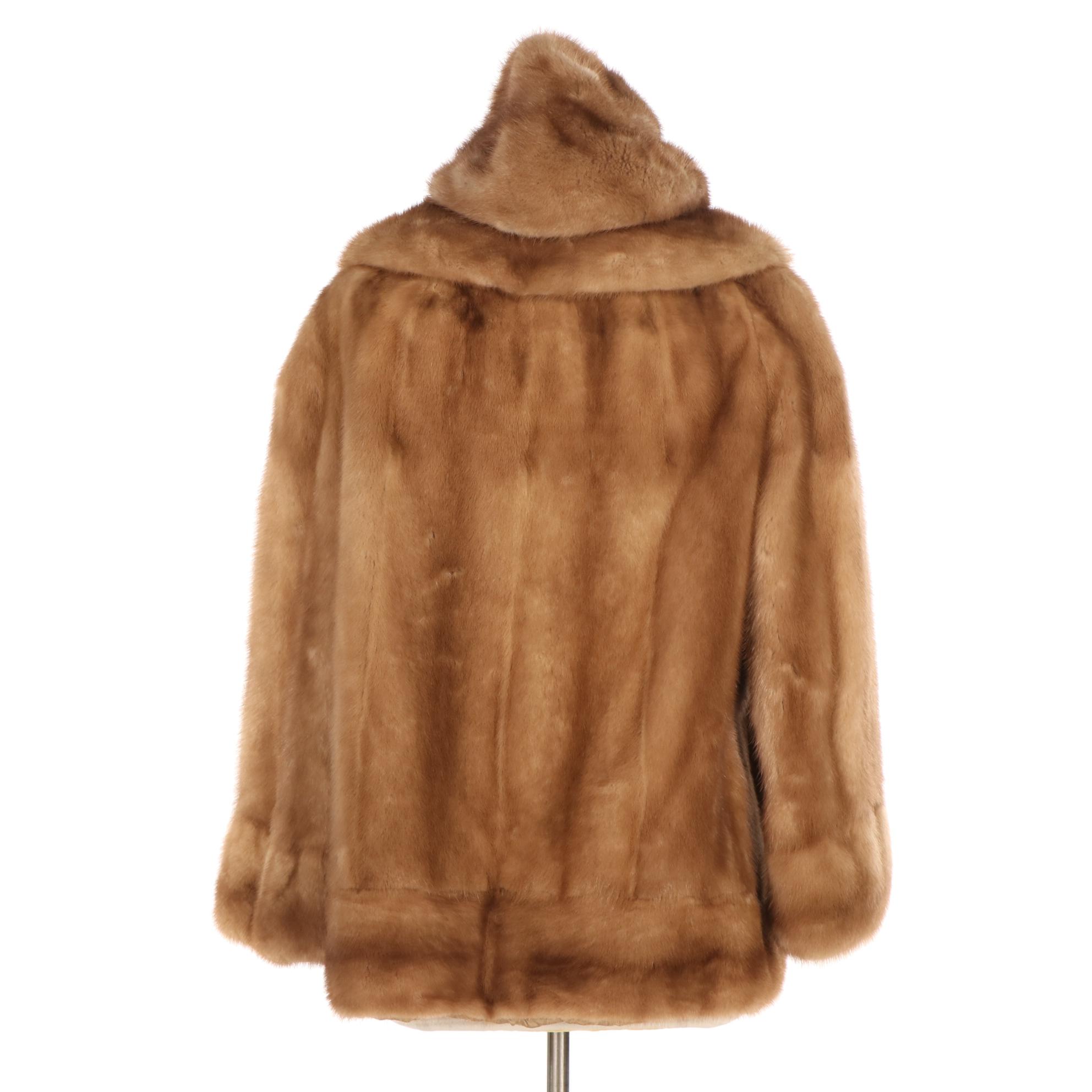 Mink Fur Coat from Alan Furs with Mink Fur Hat