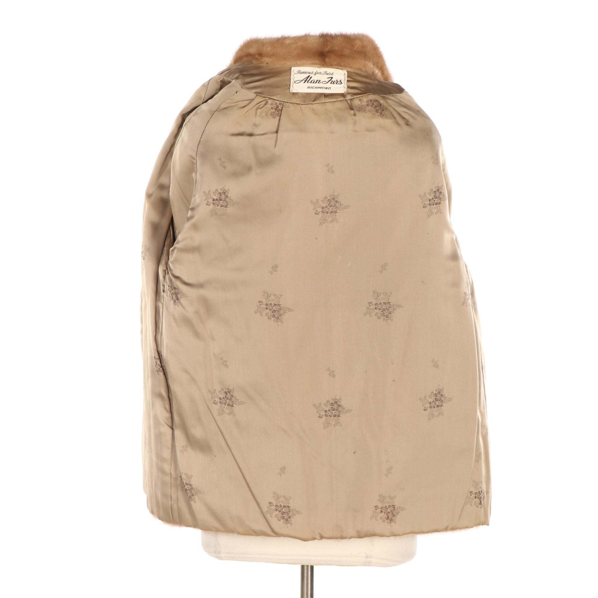 Mink Fur Coat from Alan Furs with Mink Fur Hat