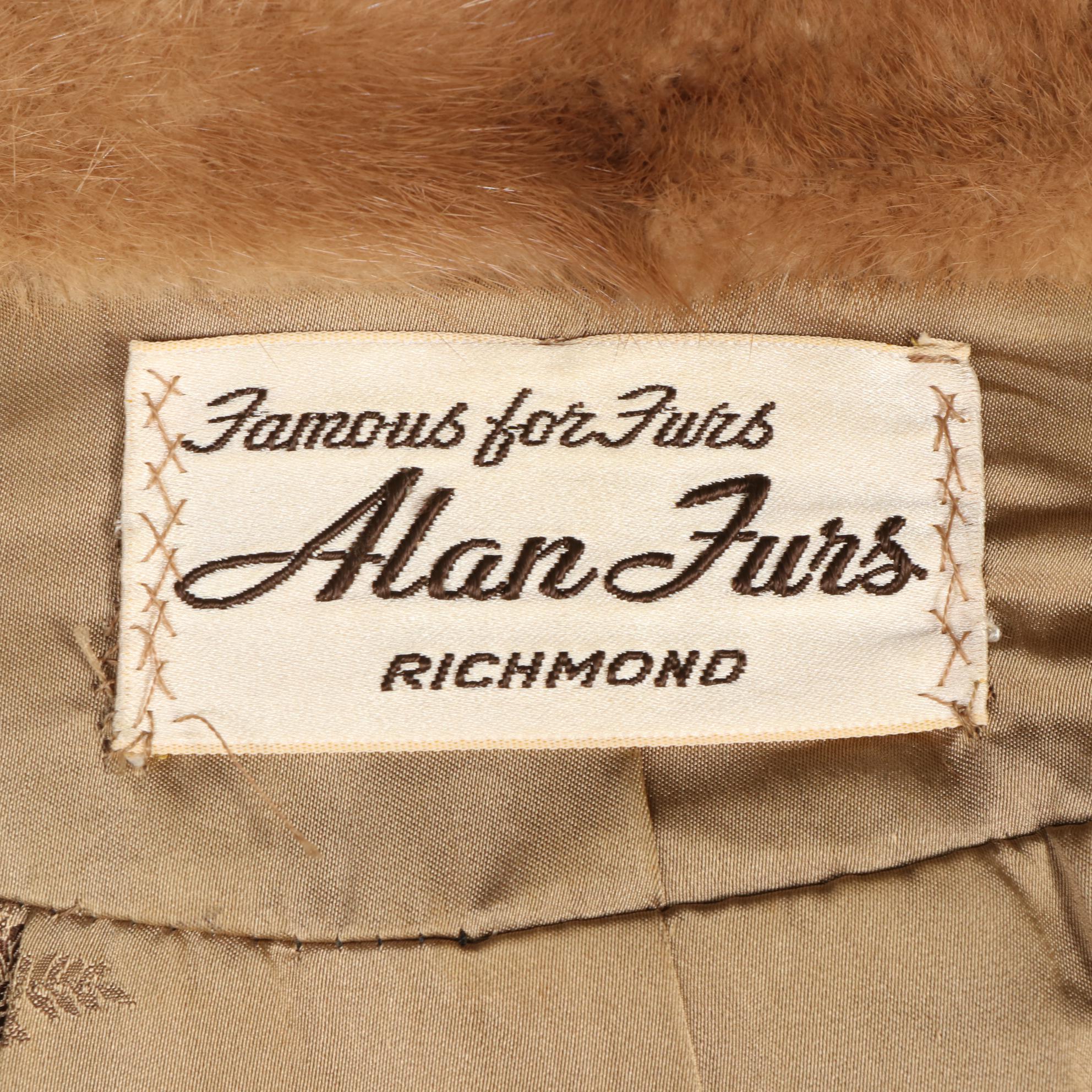 Mink Fur Coat from Alan Furs with Mink Fur Hat