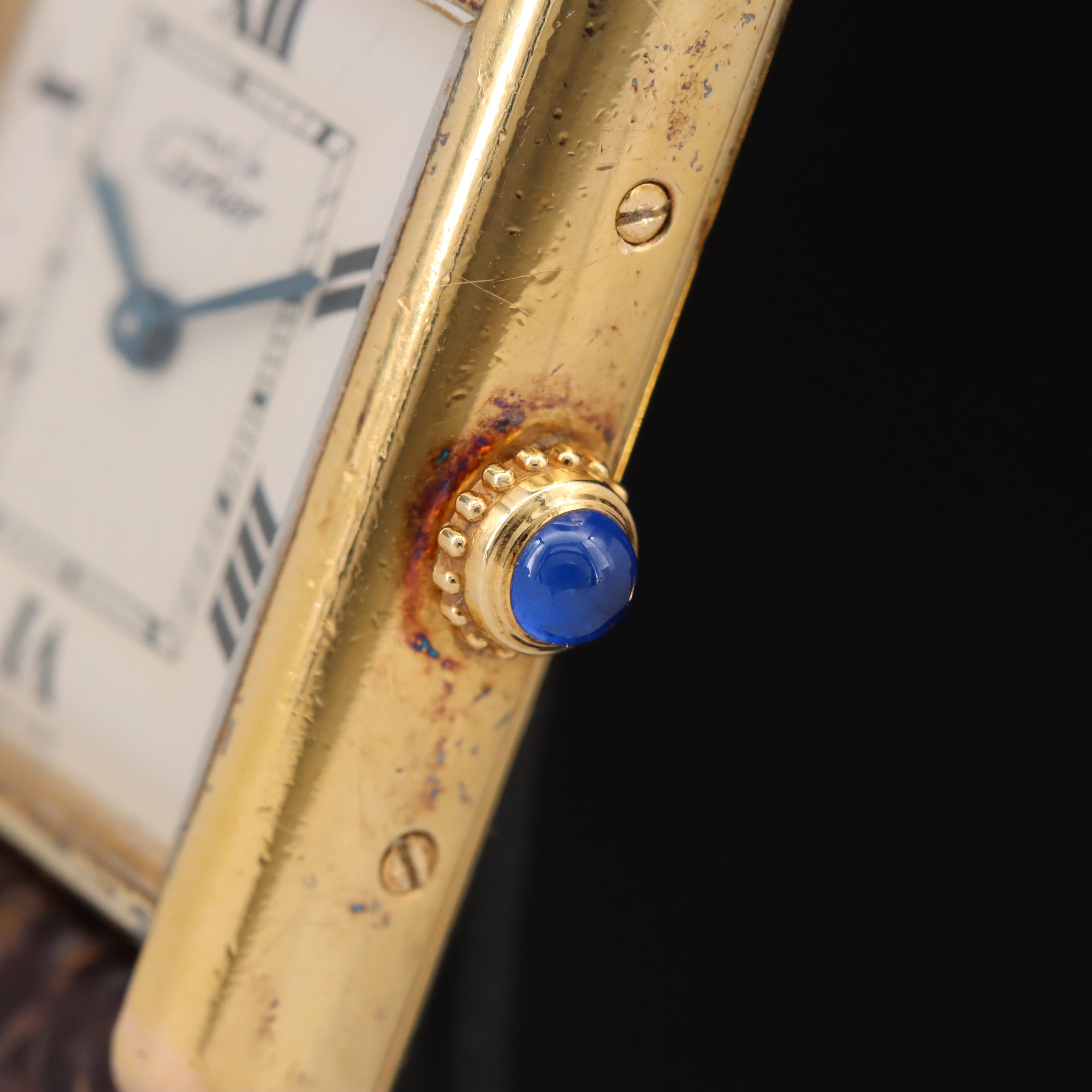 Cartier Must de Cartier Tank Watch