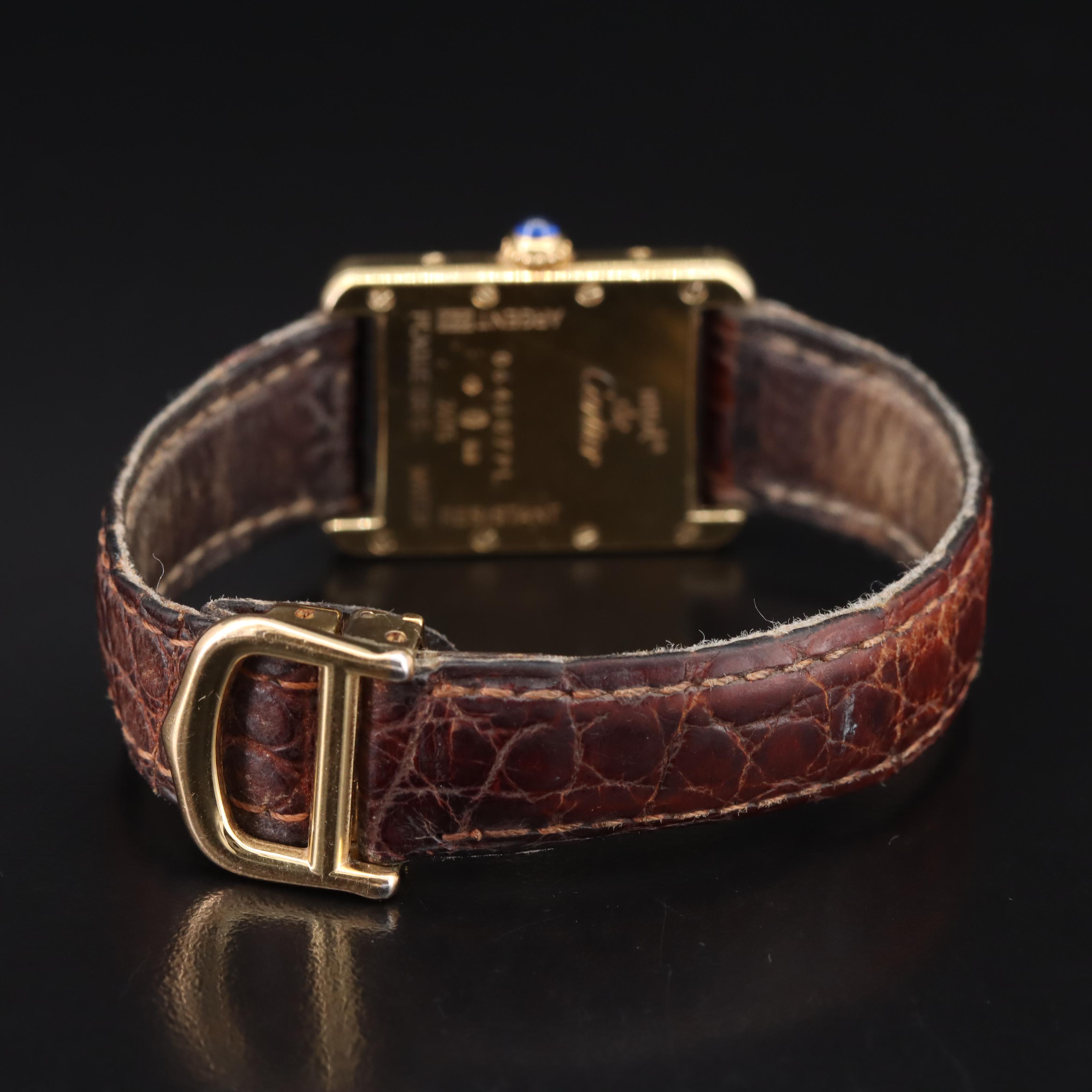 Cartier Must de Cartier Tank Watch