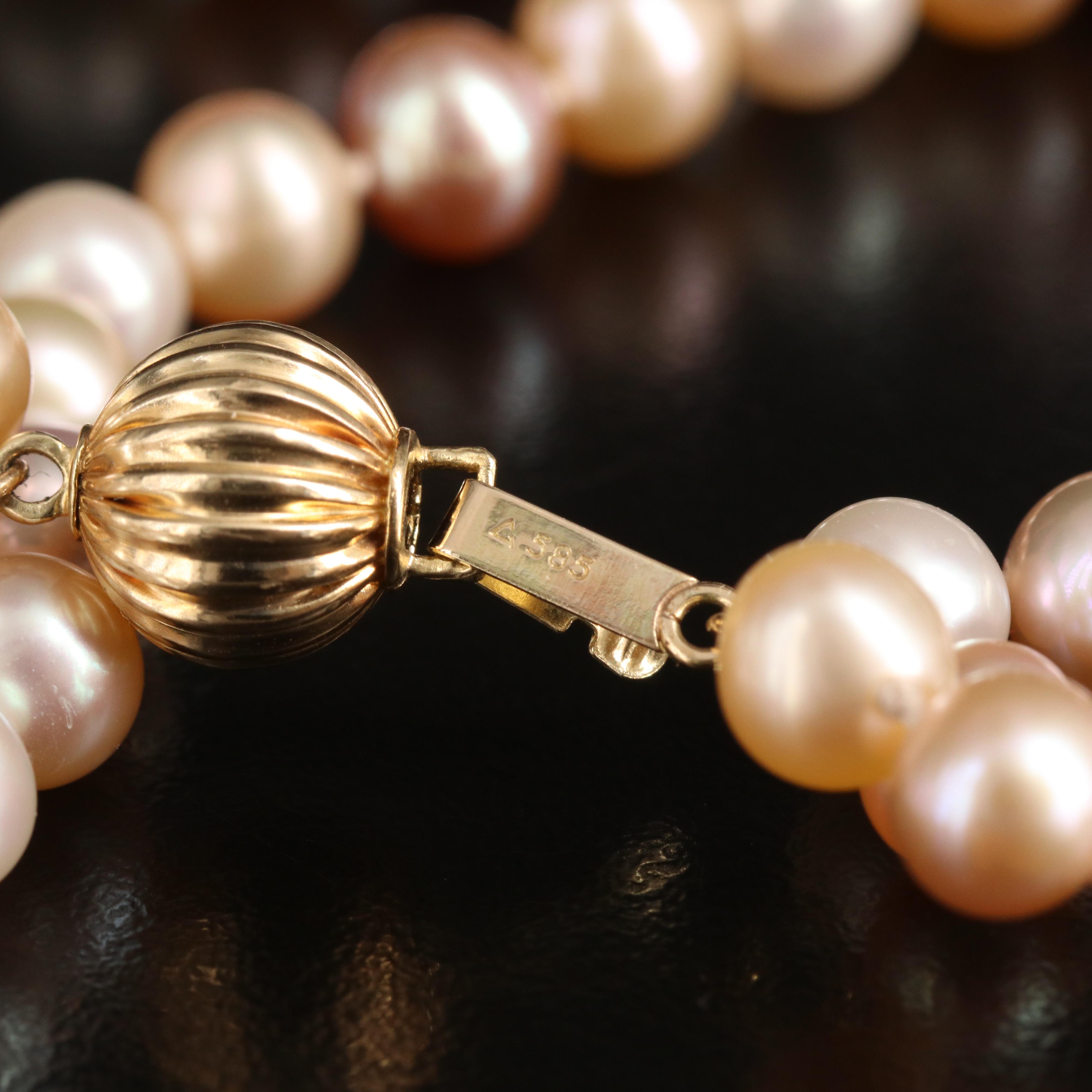 Pearl Torsade with 14K Clasp