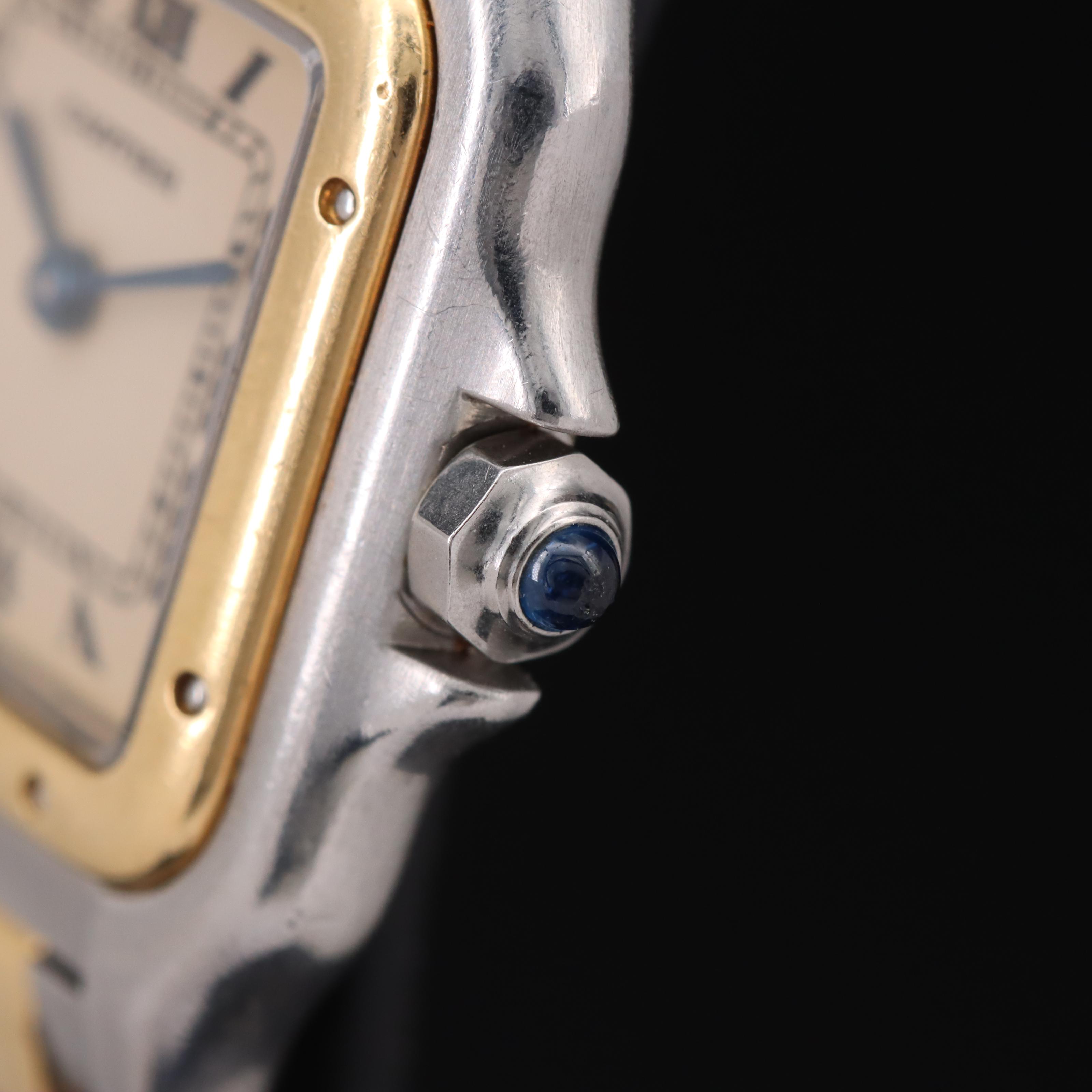 18K and Stainless Steel Cartier Panthere Watch