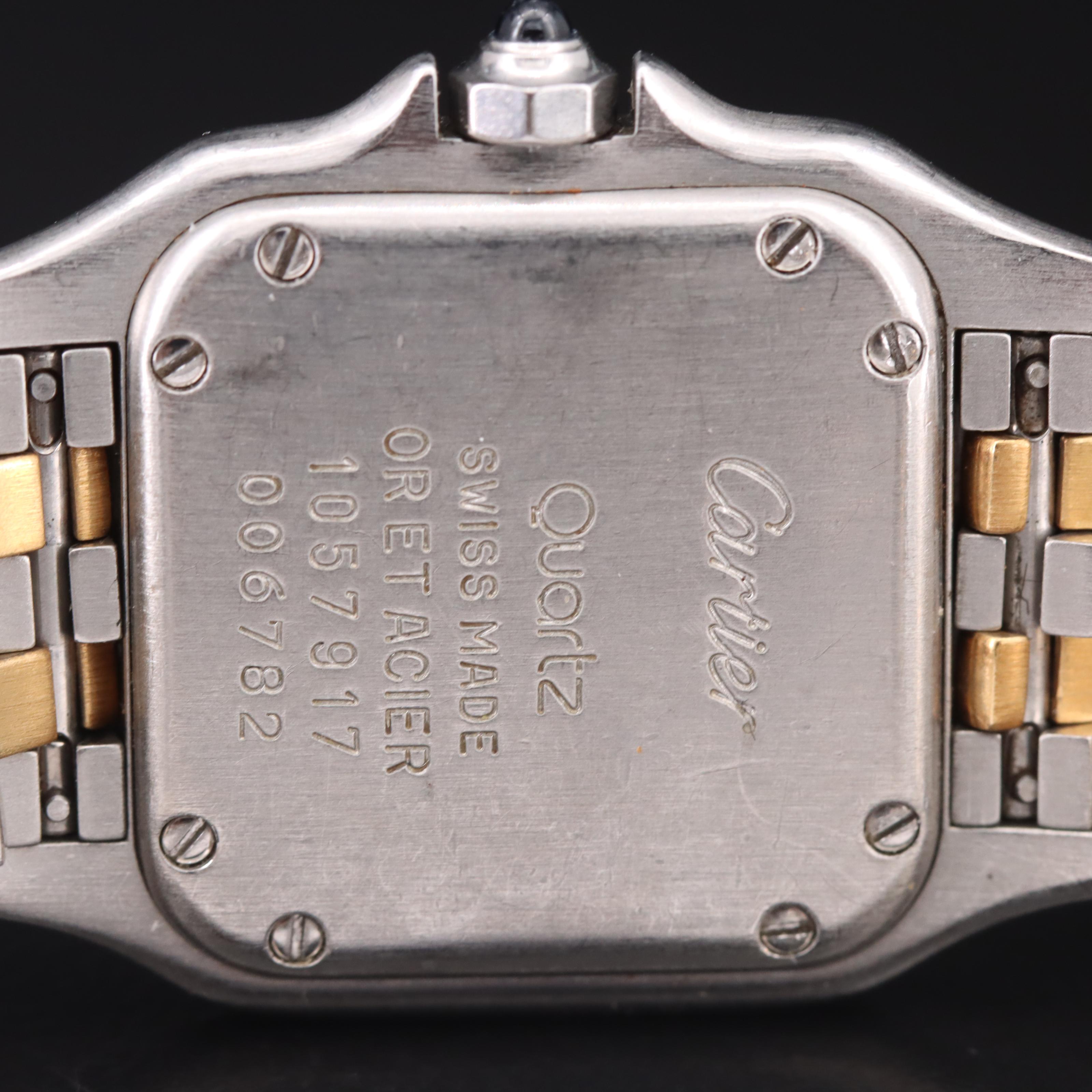 18K and Stainless Steel Cartier Panthere Watch