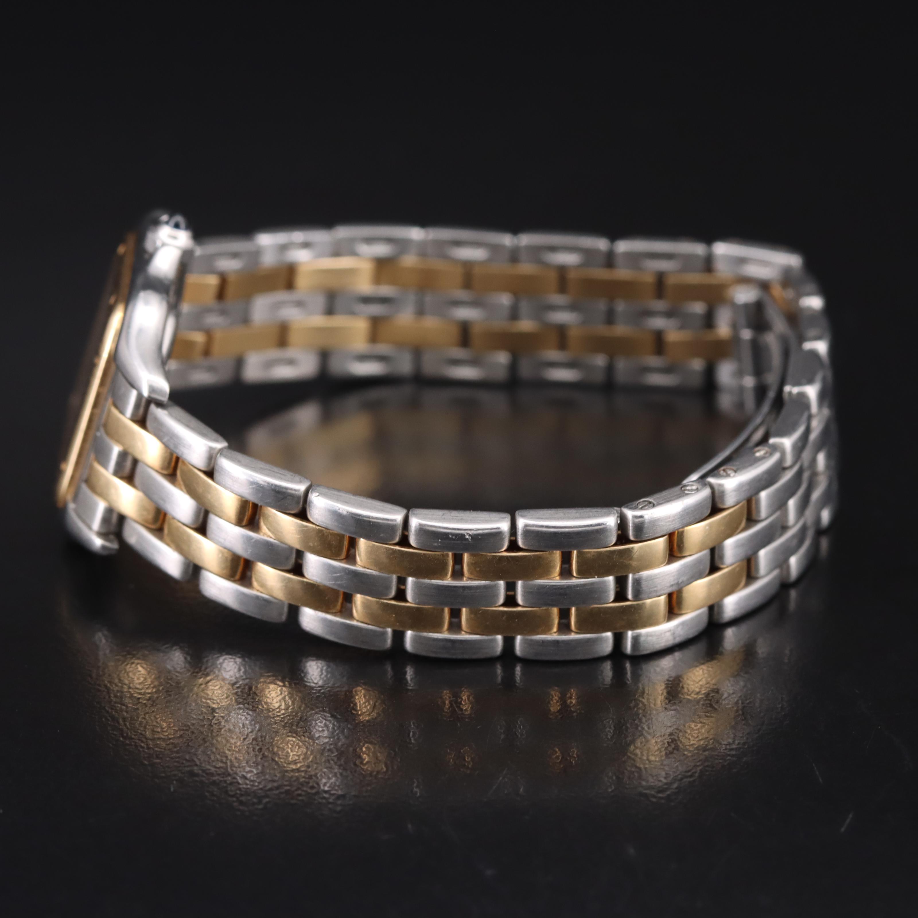 18K and Stainless Steel Cartier Panthere Watch