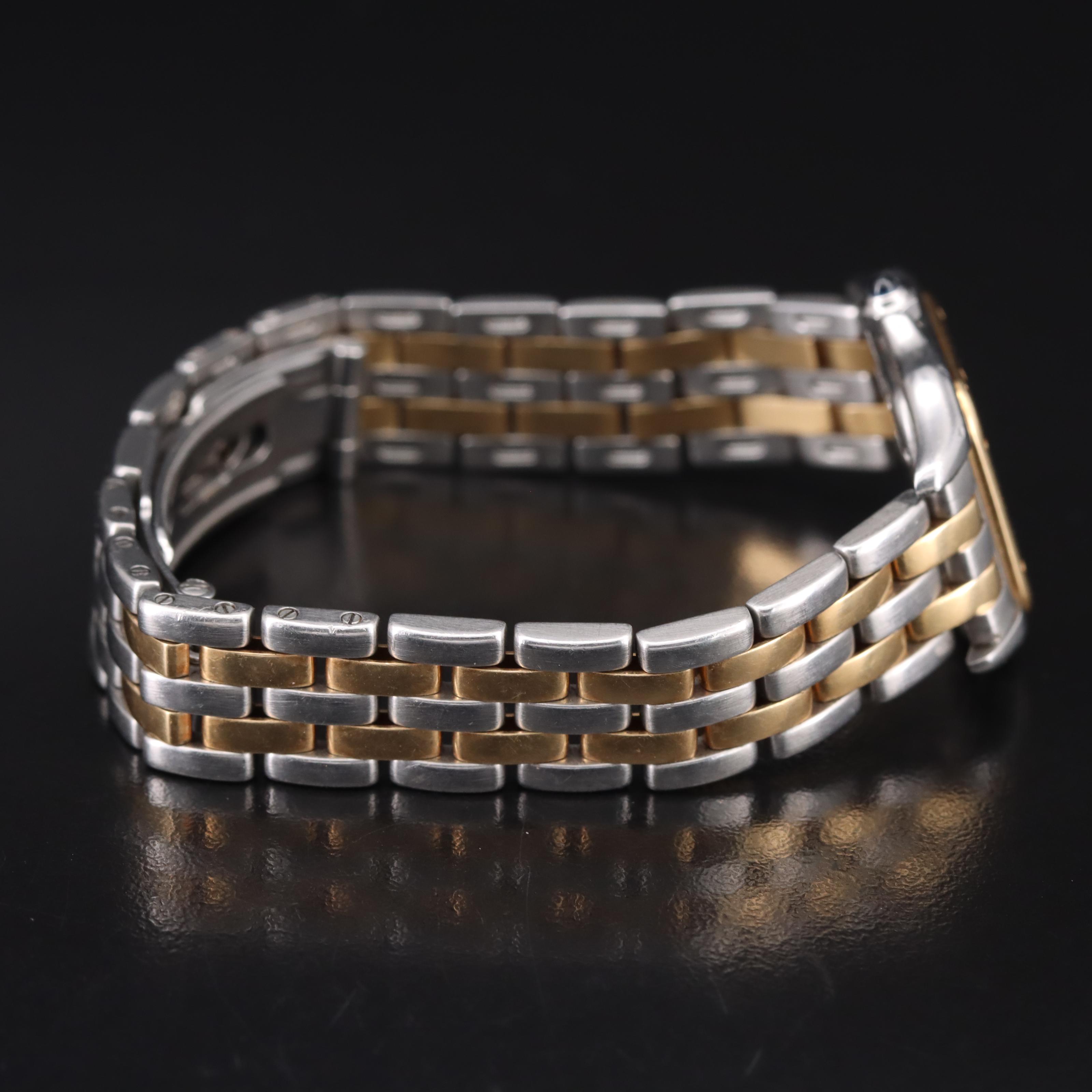 18K and Stainless Steel Cartier Panthere Watch