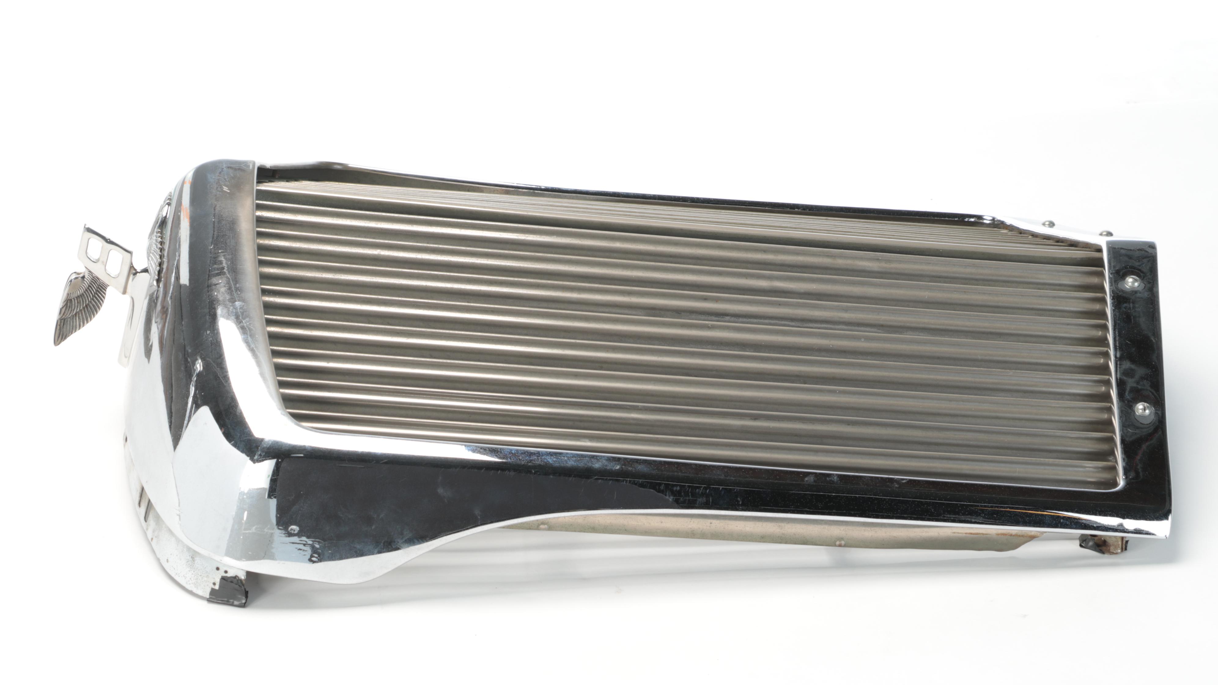Bentley S-Type Radiator Grille and Hood Ornament, 1950s/1960s