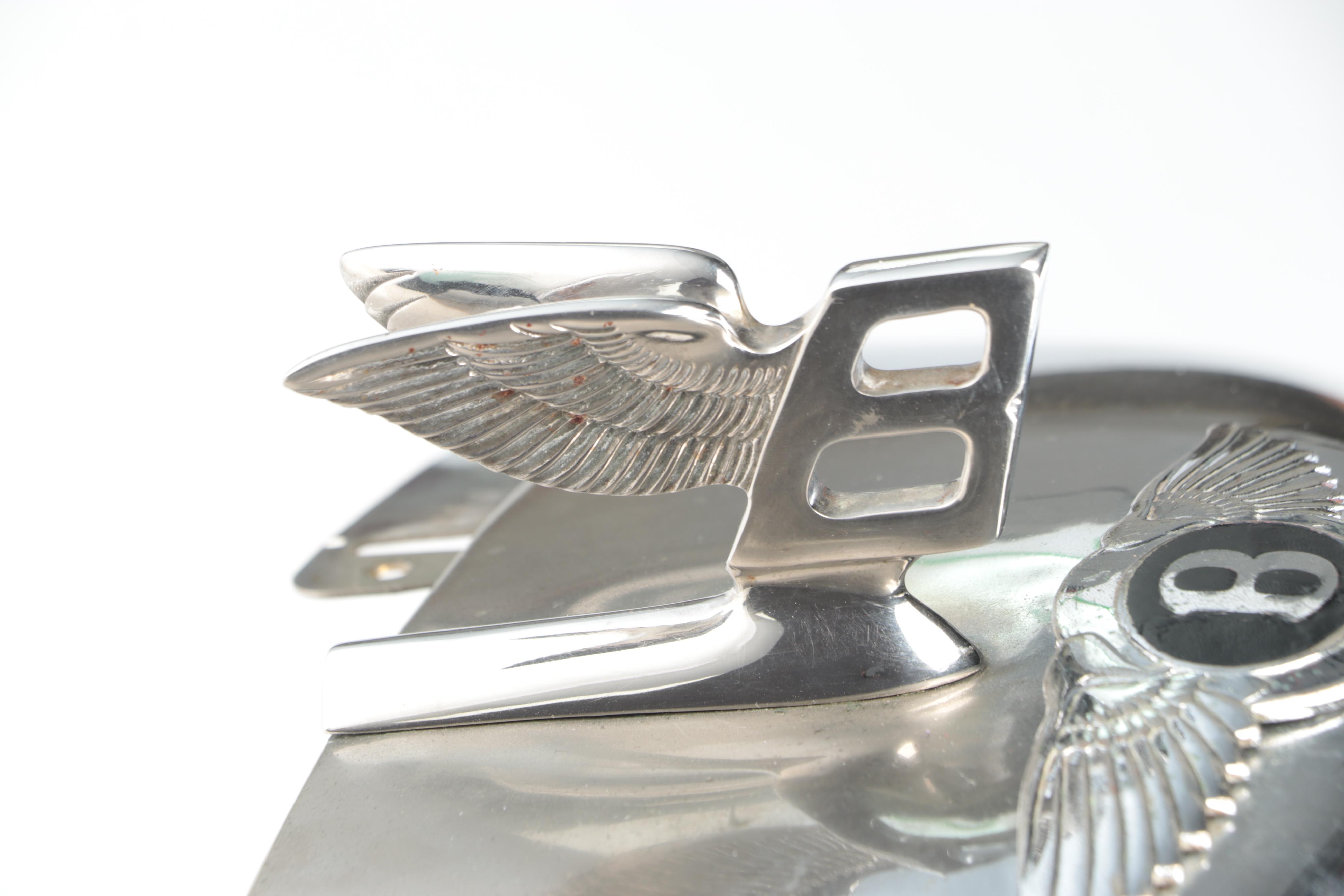 Bentley S-Type Radiator Grille and Hood Ornament, 1950s/1960s