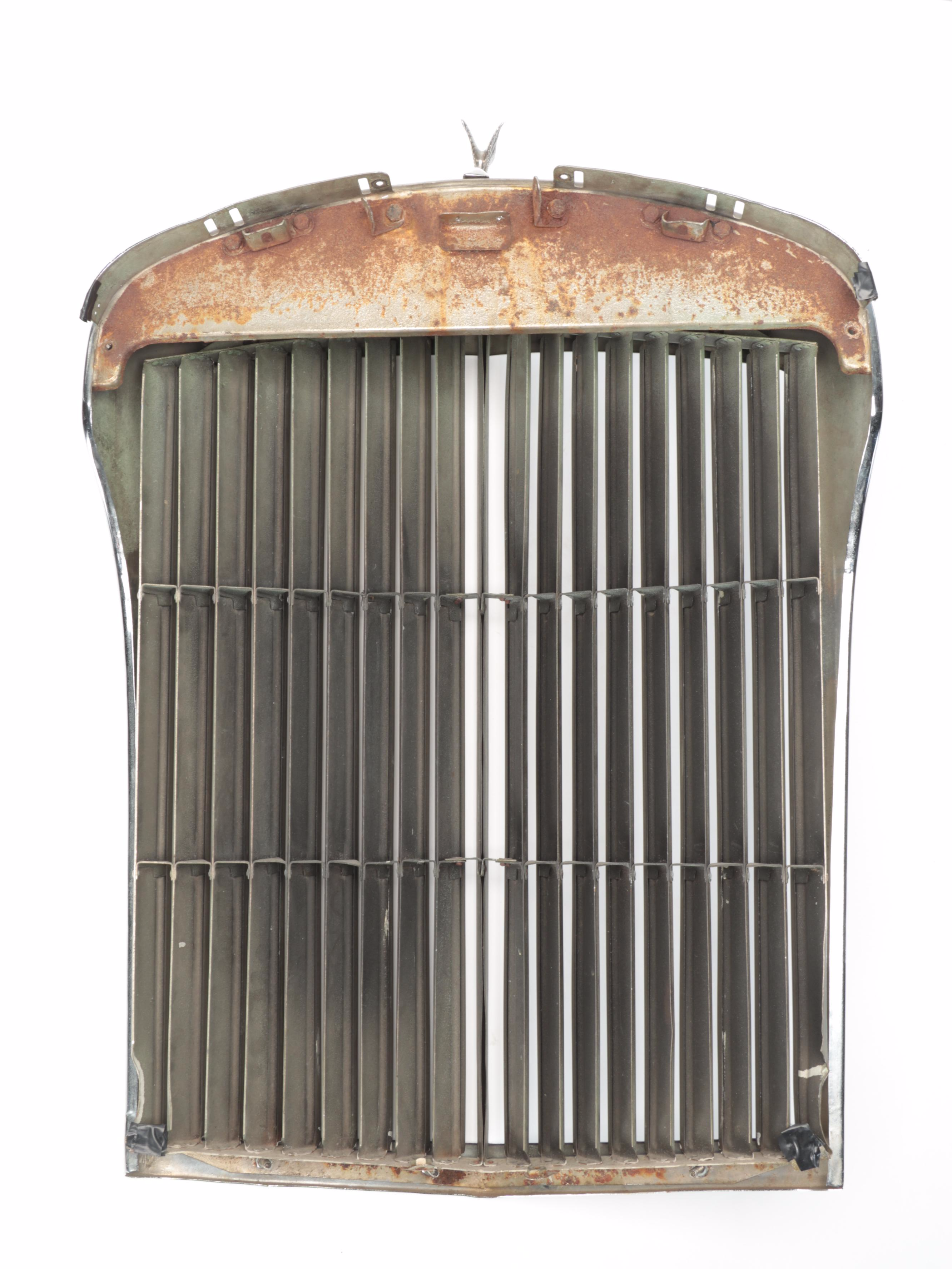 Bentley S-Type Radiator Grille and Hood Ornament, 1950s/1960s