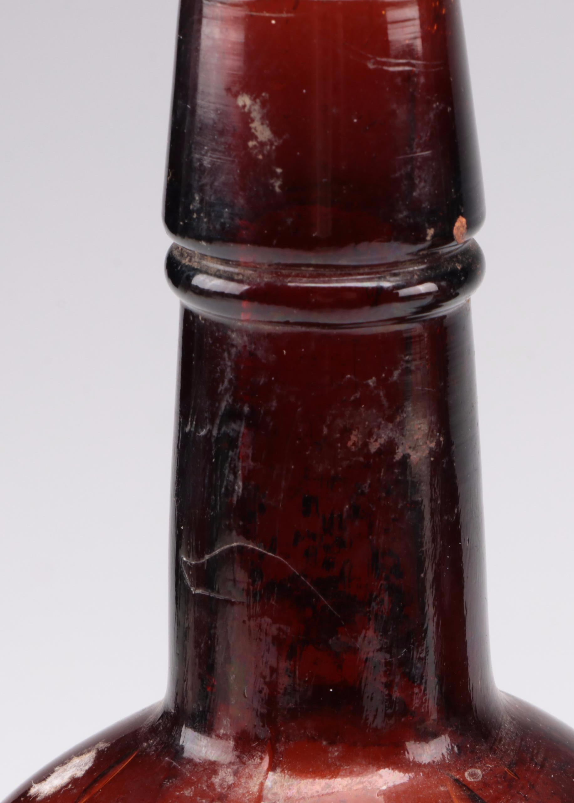 Lash's Kidney and Liver Bitters and Other Amber Glass Medicine Bottles