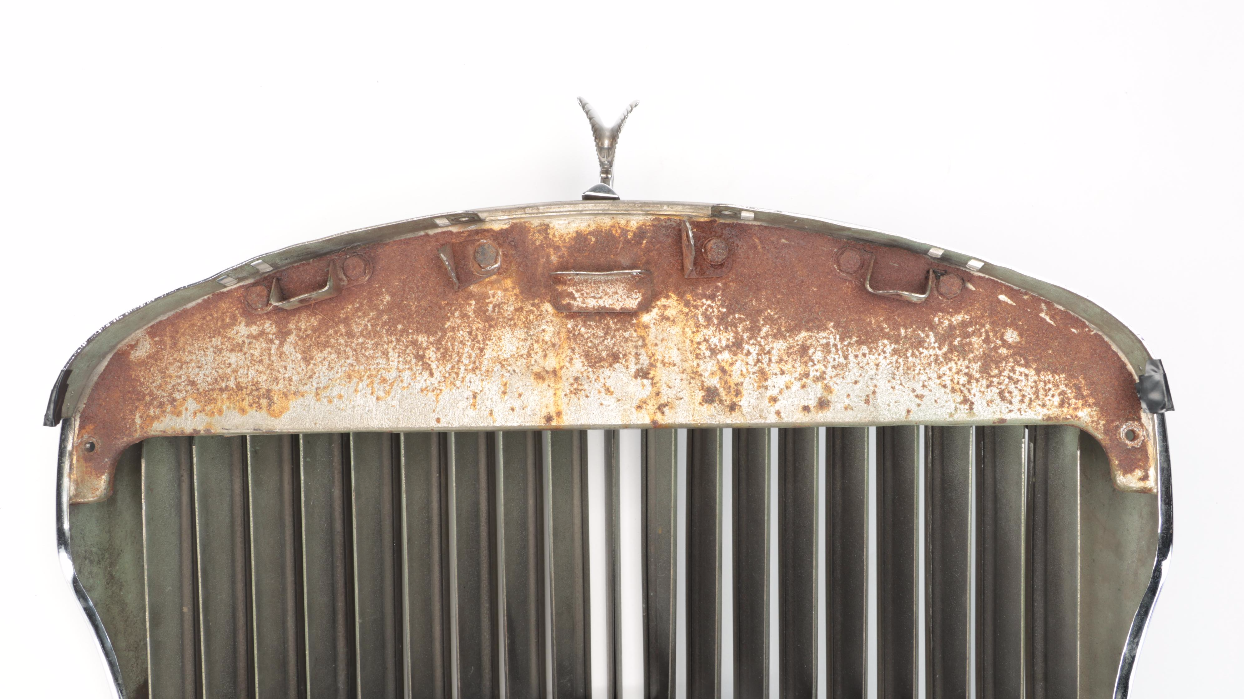 Bentley S-Type Radiator Grille and Hood Ornament, 1950s/1960s