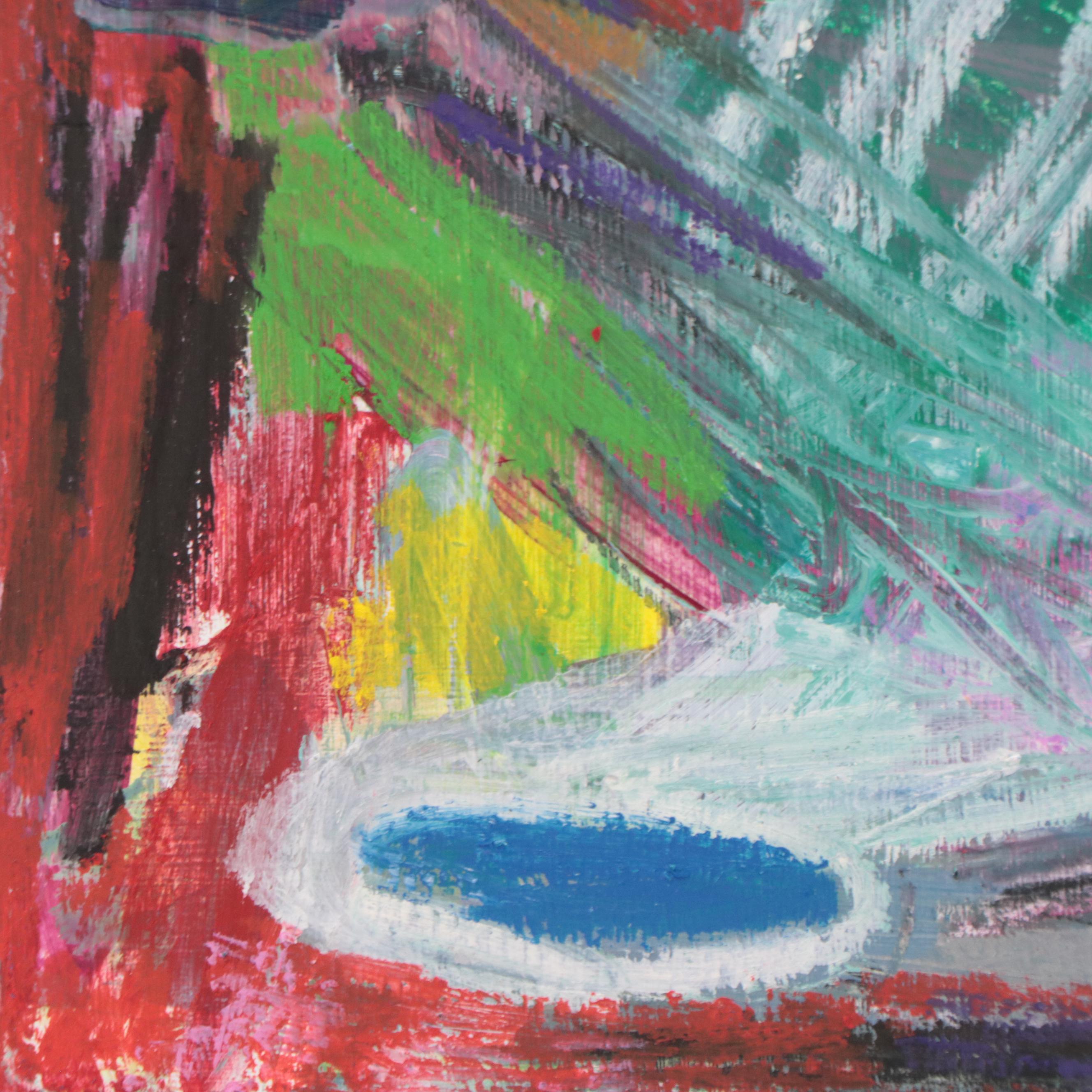 Rhee Lightner Abstract Acrylic Painting, 2022