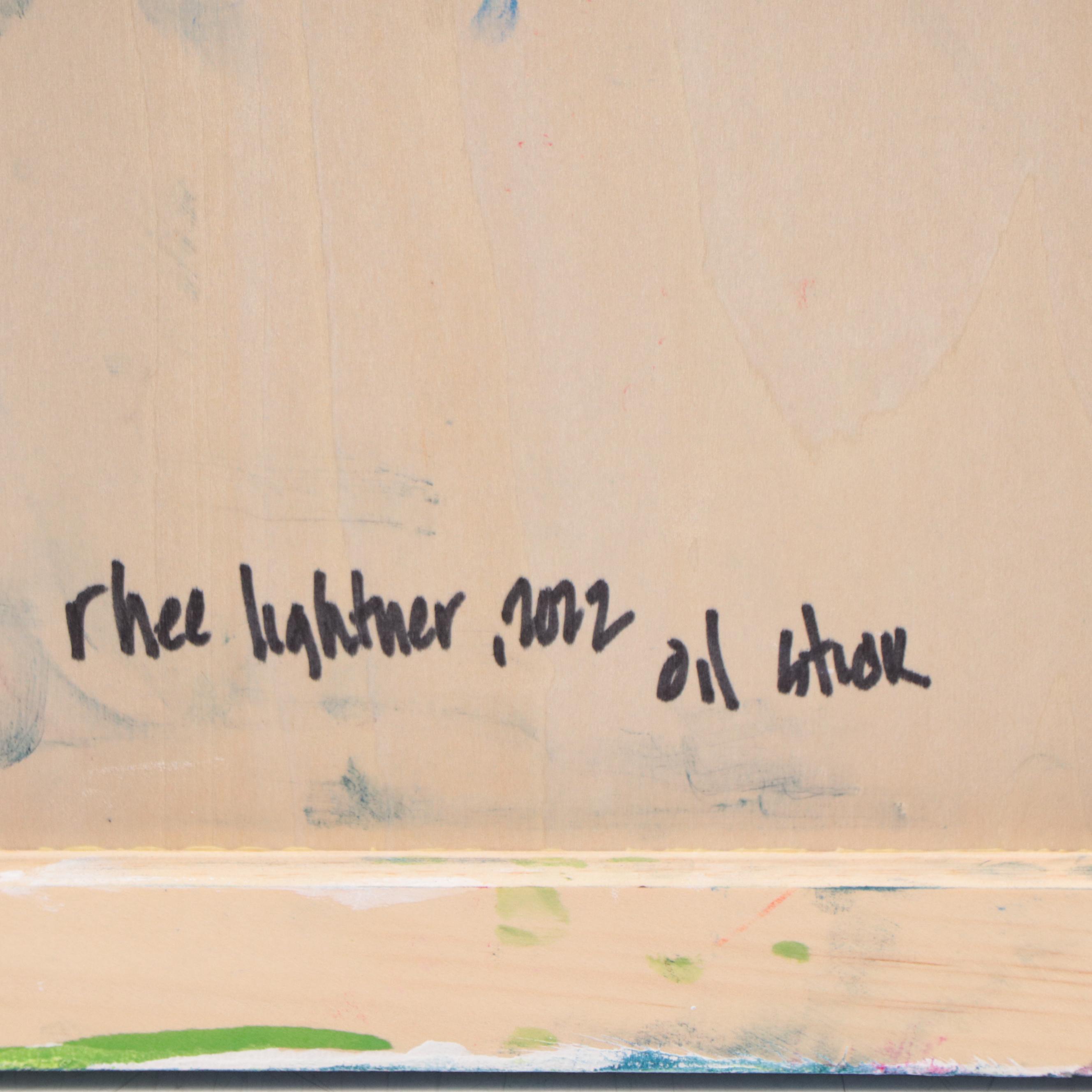 Rhee Lightner Abstract Acrylic Painting, 2022