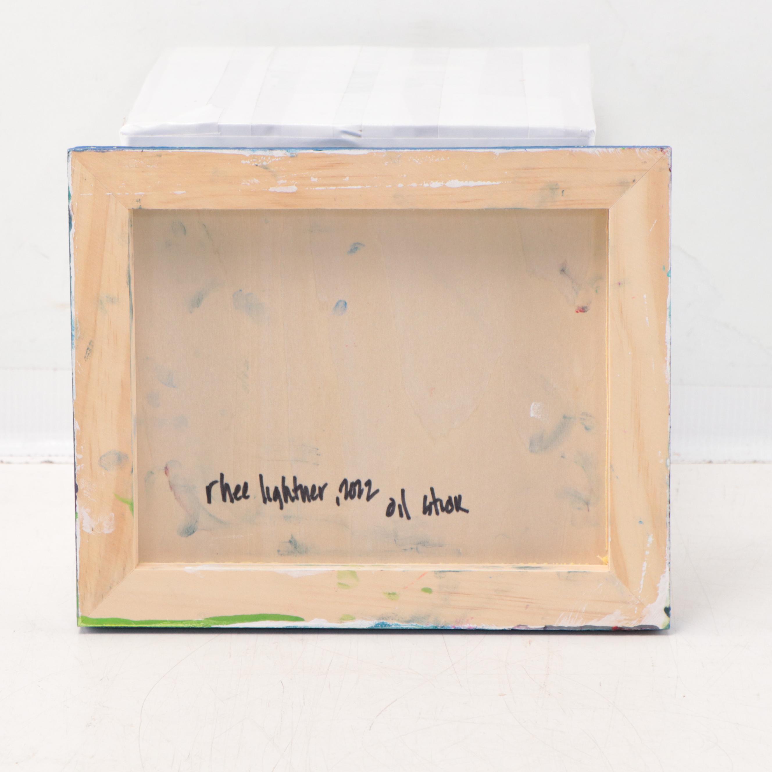 Rhee Lightner Abstract Acrylic Painting, 2022