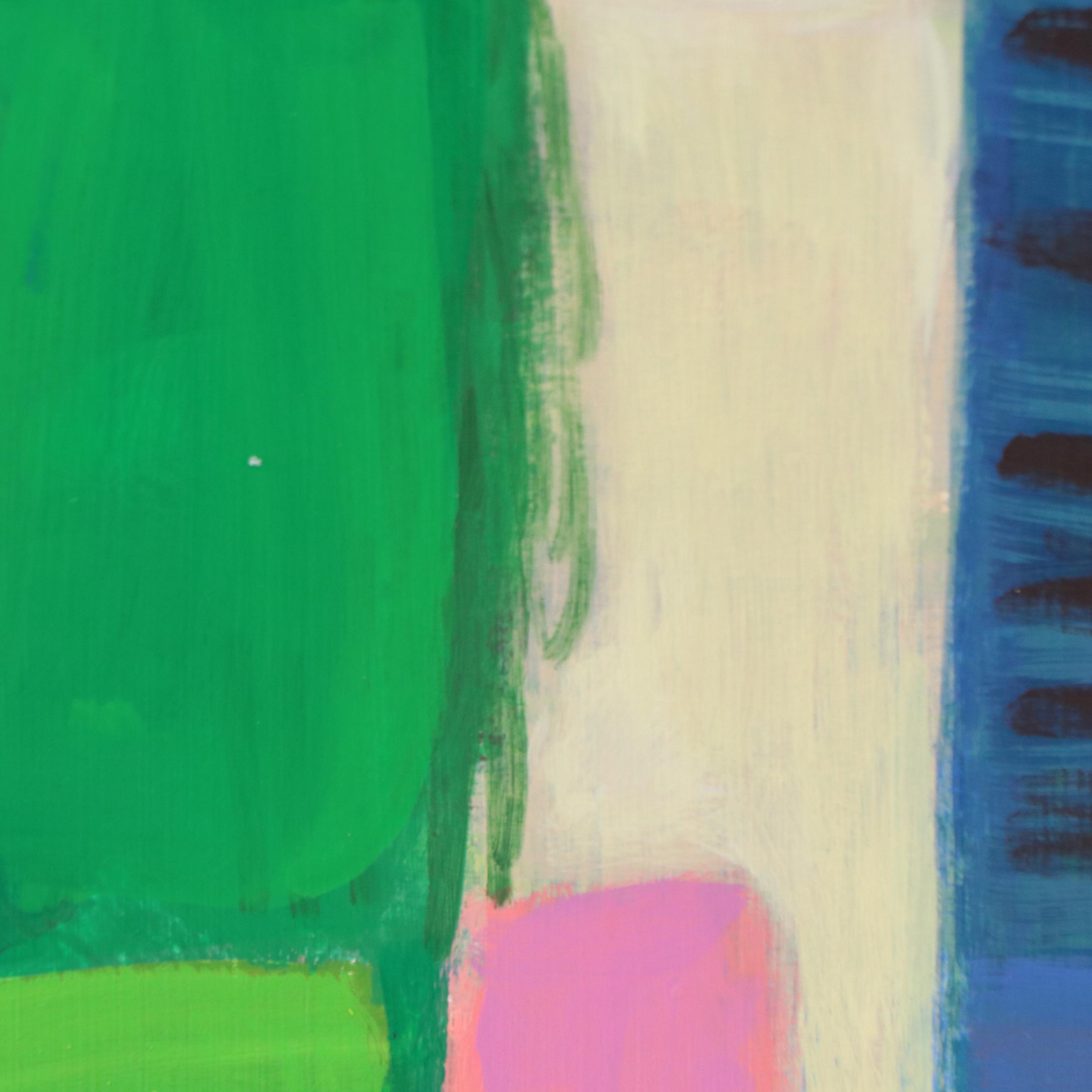 Rhee Lightner Acrylic Painting "Traveling Home," 2022