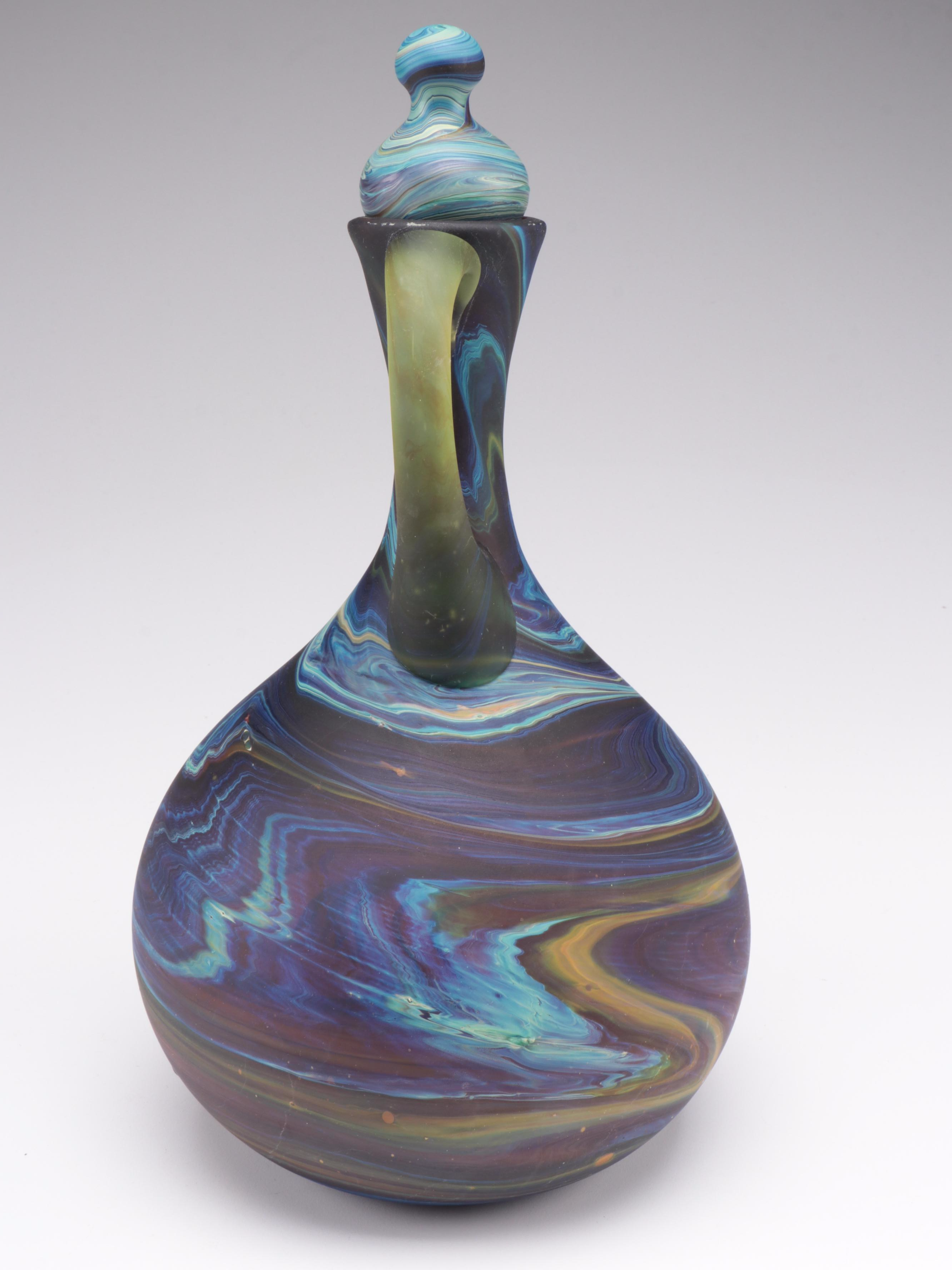 Phoenician Style Glass Decanter
