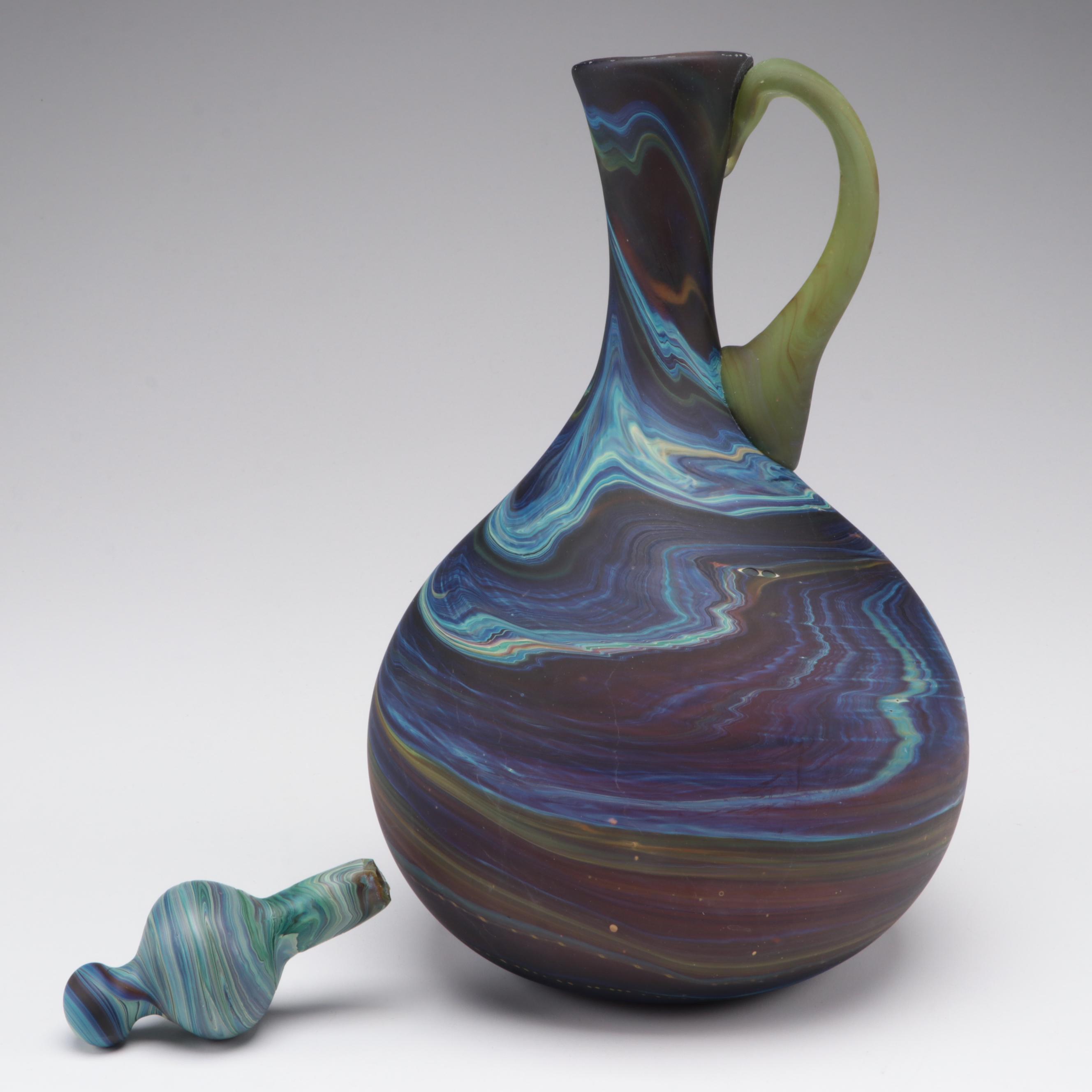 Phoenician Style Glass Decanter