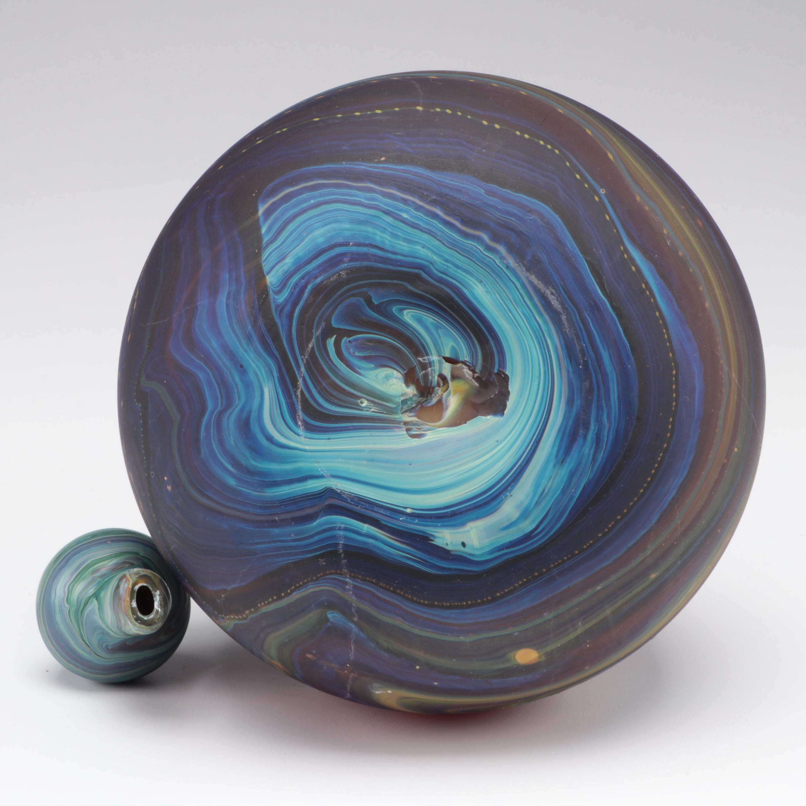 Phoenician Style Glass Decanter