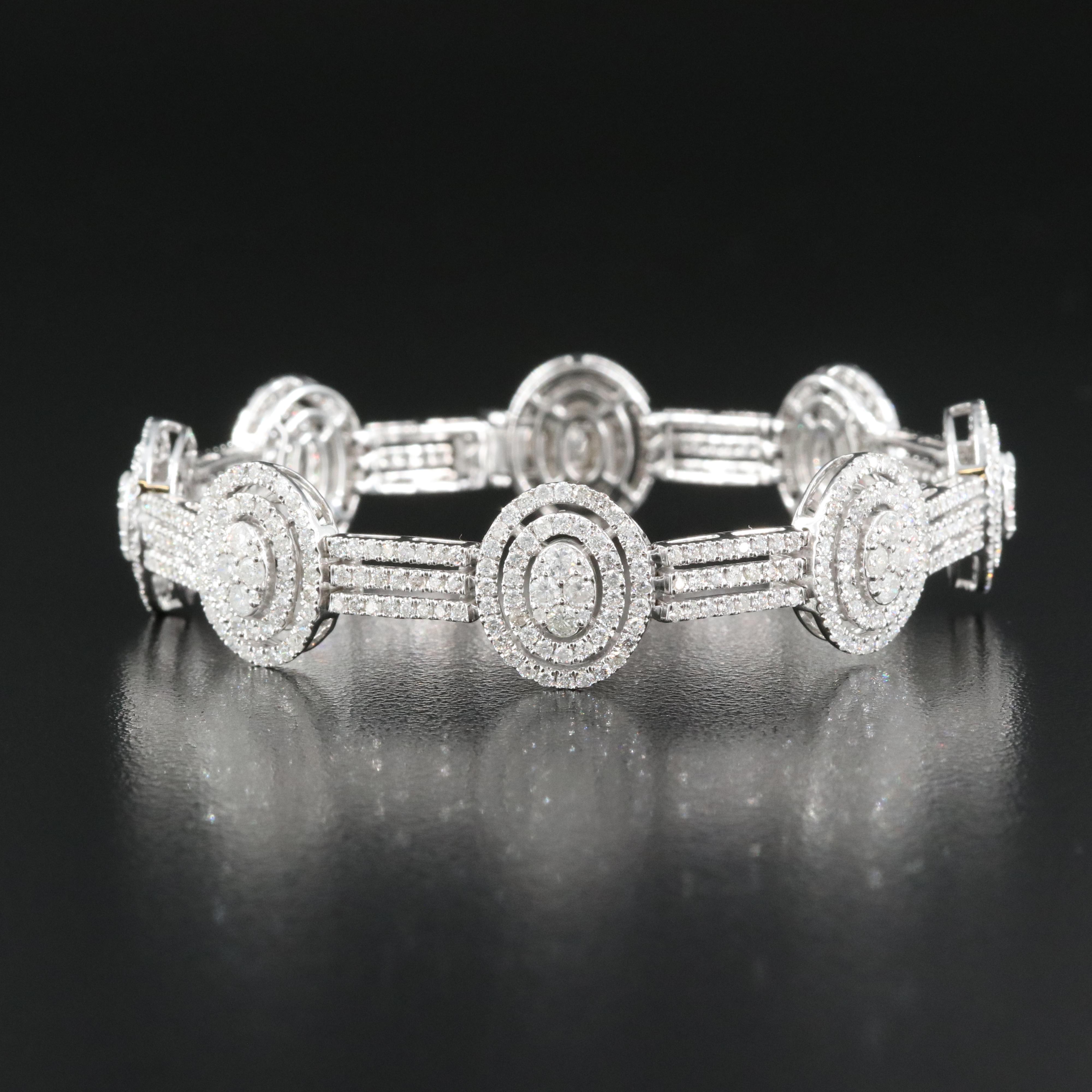 14K 5.51 CTW Diamond Bracelet