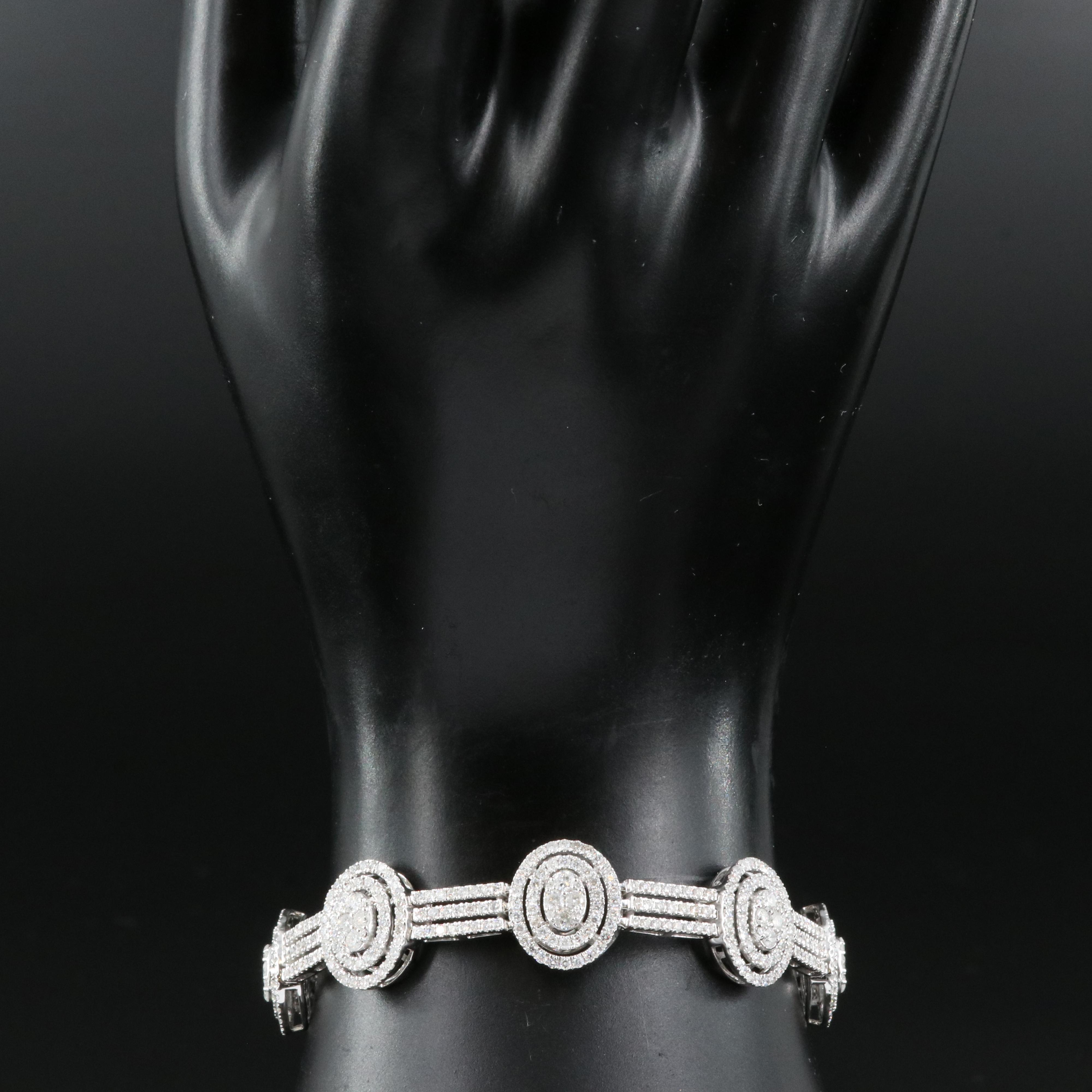 14K 5.51 CTW Diamond Bracelet