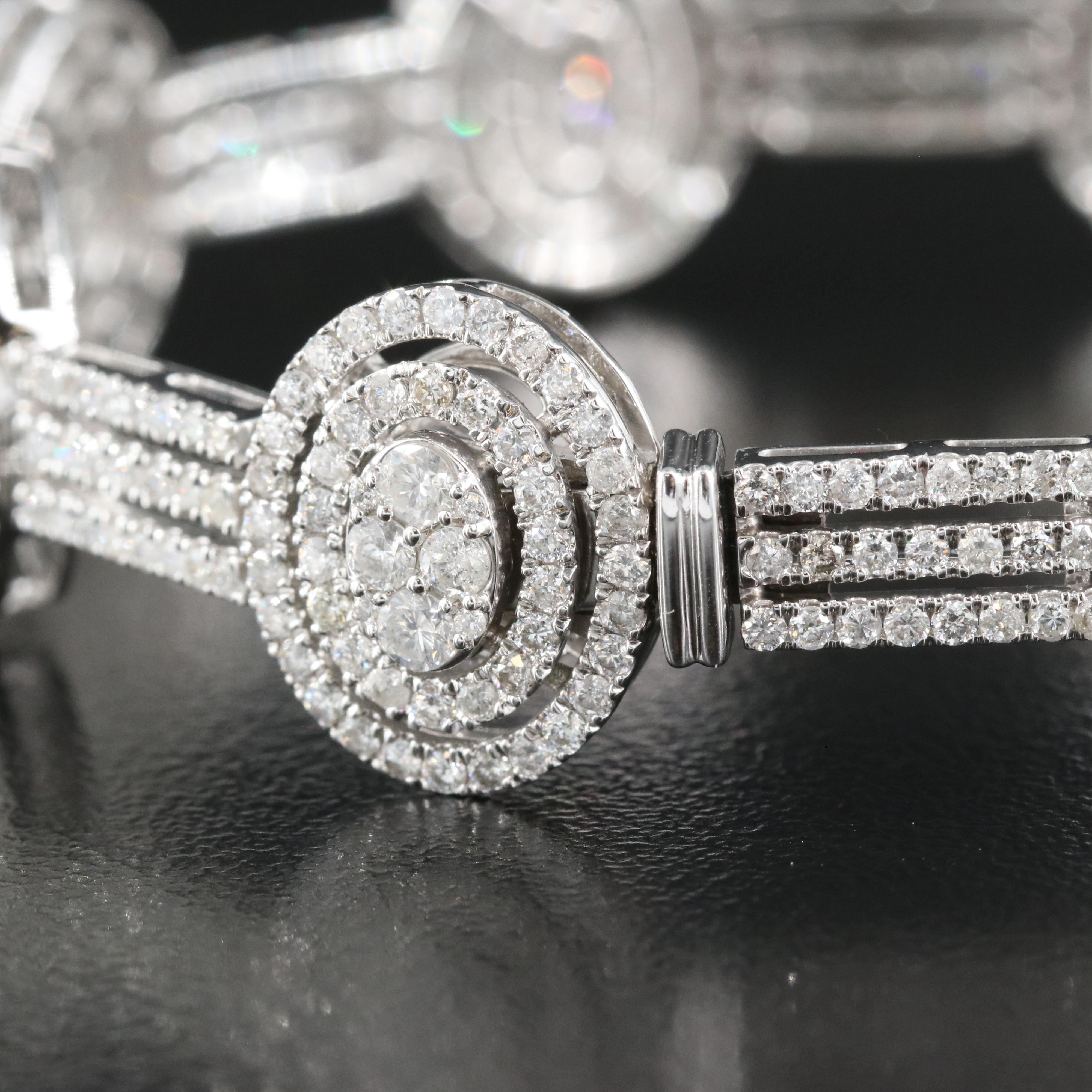 14K 5.51 CTW Diamond Bracelet