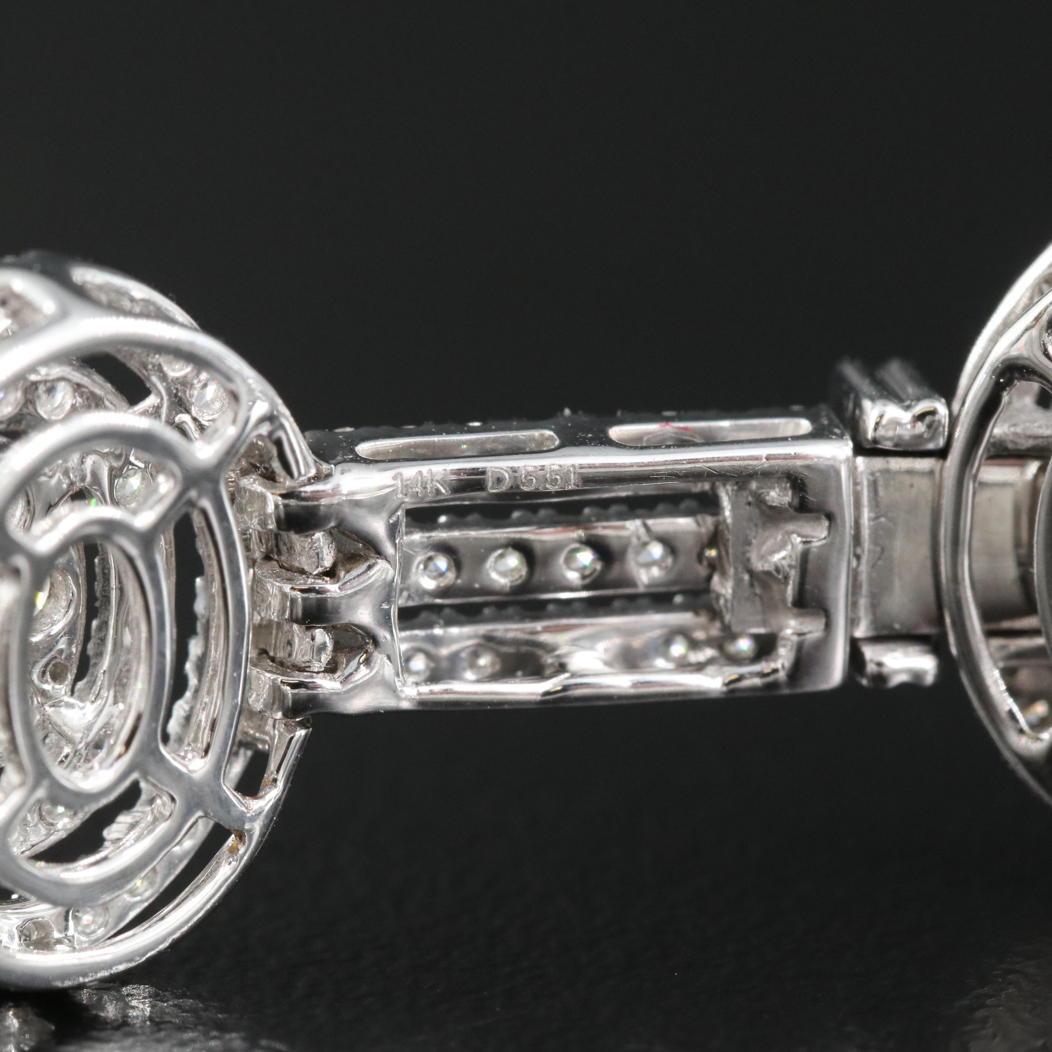14K 5.51 CTW Diamond Bracelet