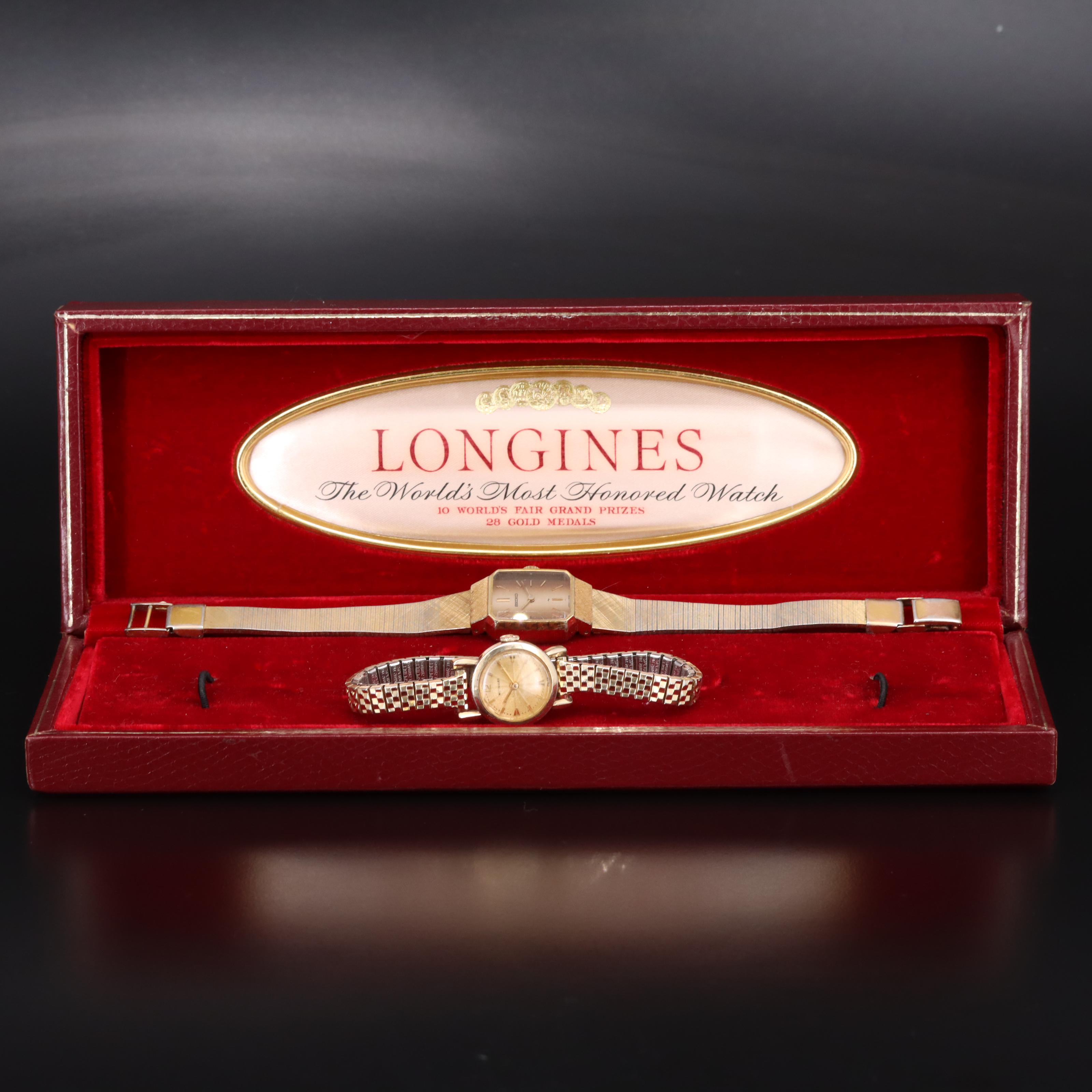 Vintage Wittnauer and Seiko Quartz Watches