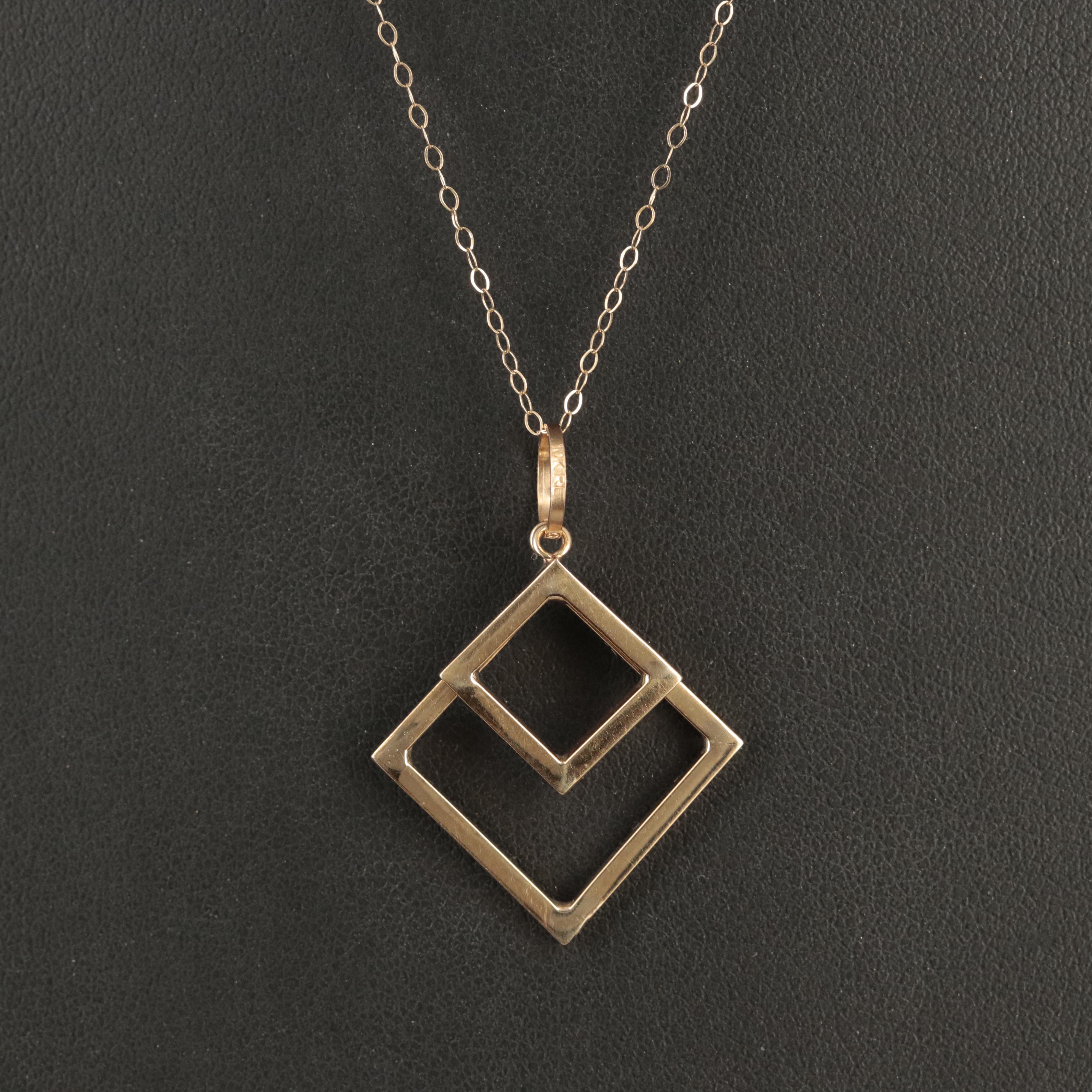 10K Pendant Necklace