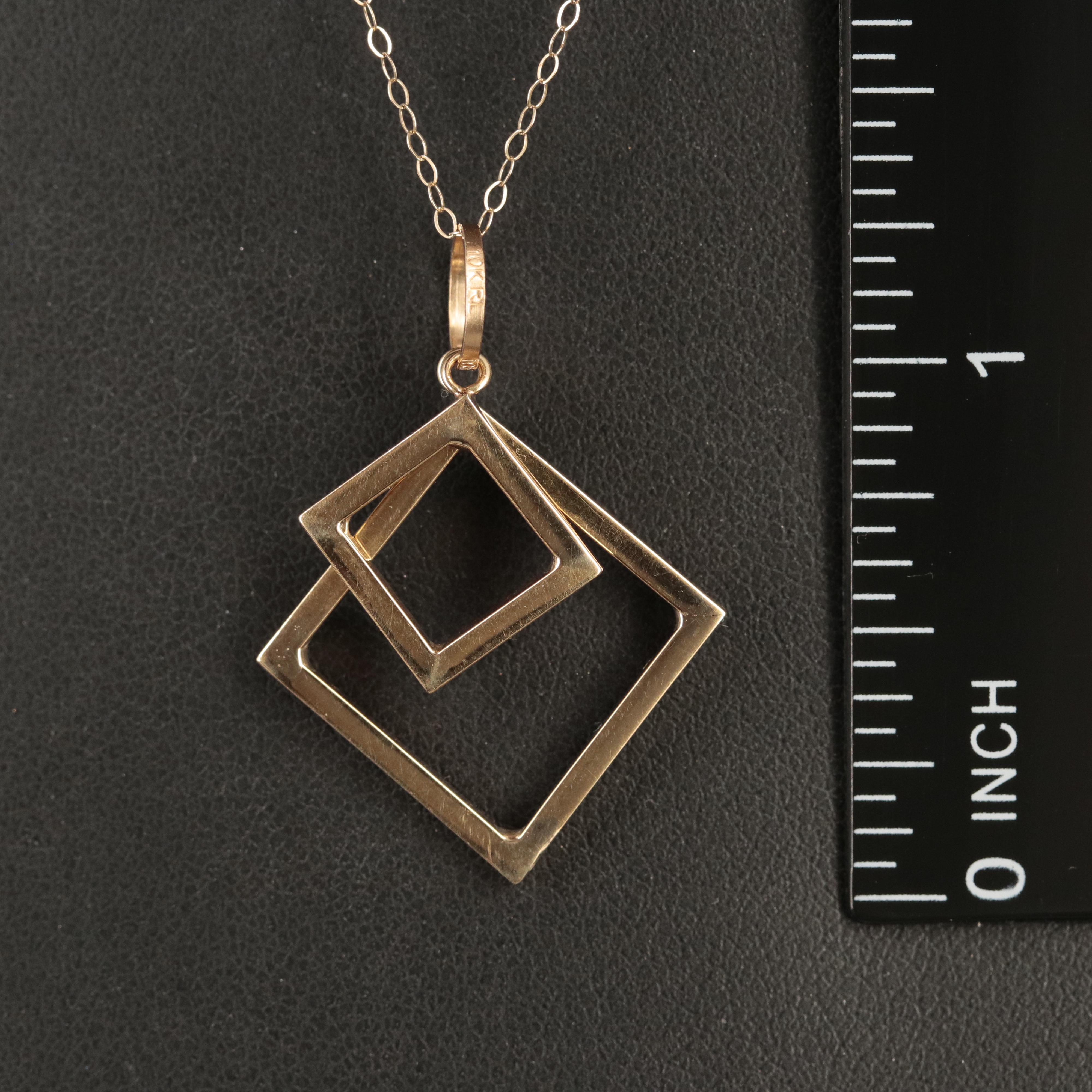 10K Pendant Necklace