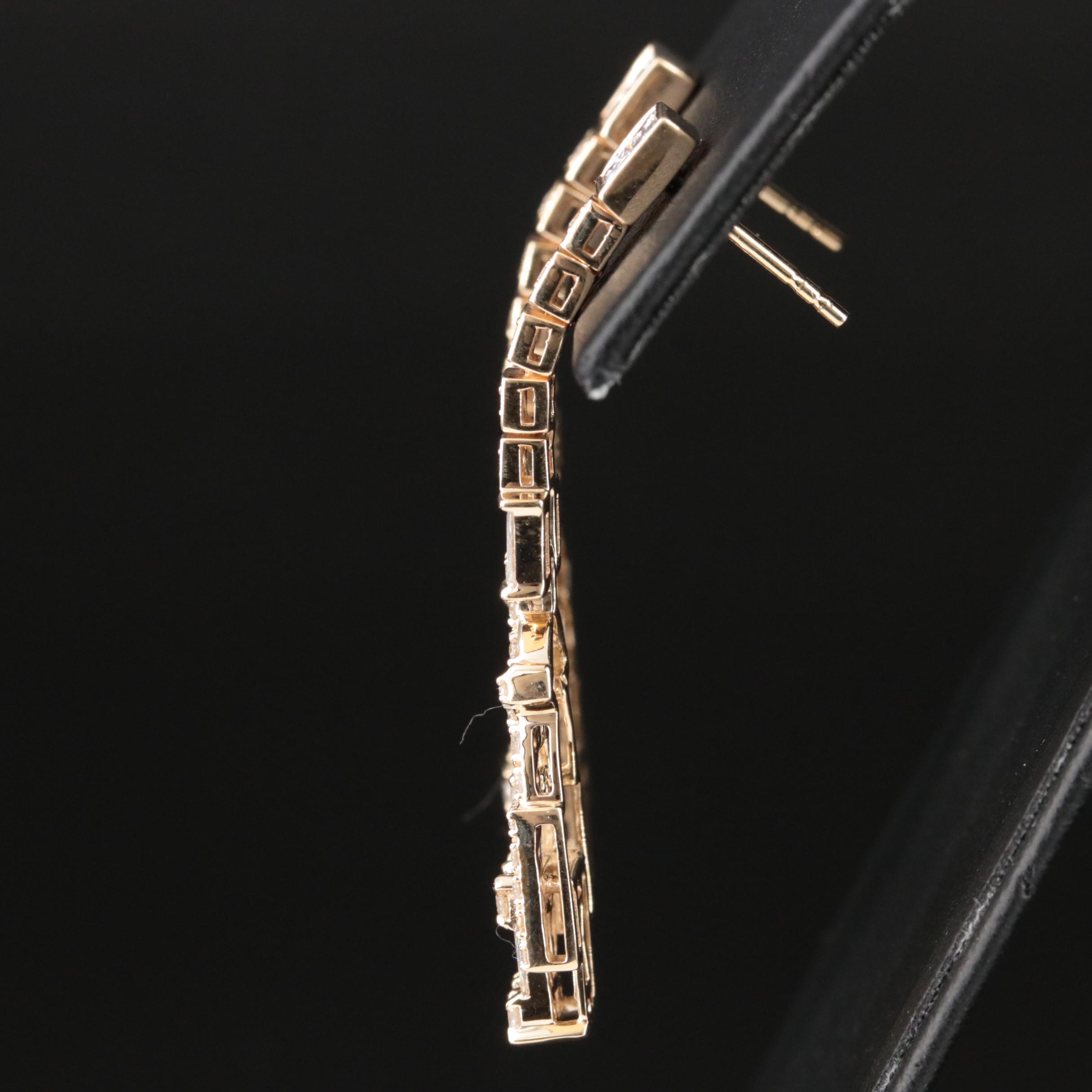 14K 2.46 CTW Diamond Earrings