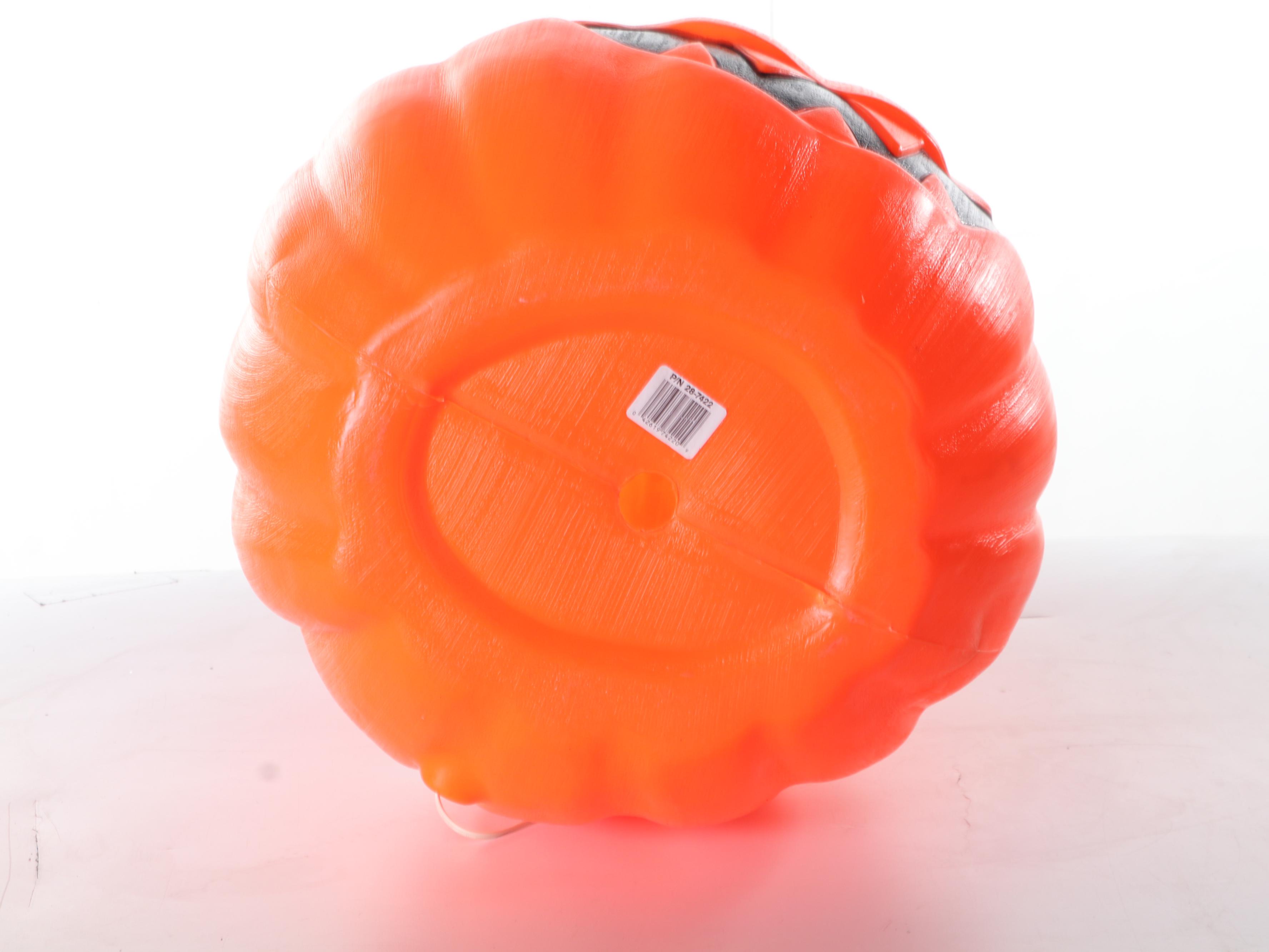 Illuminated Blow Mold Pumpkin