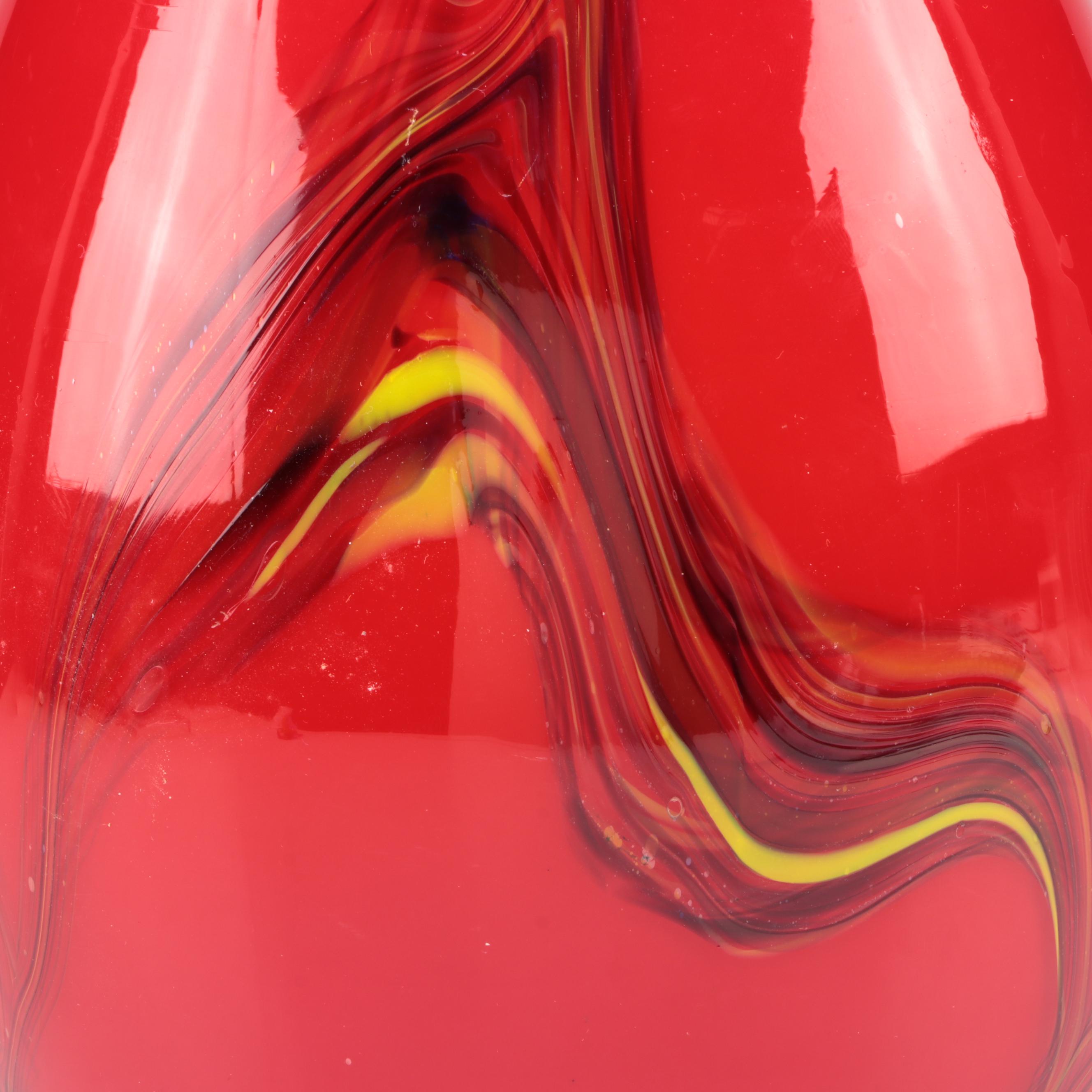 Blown Art Glass Vase