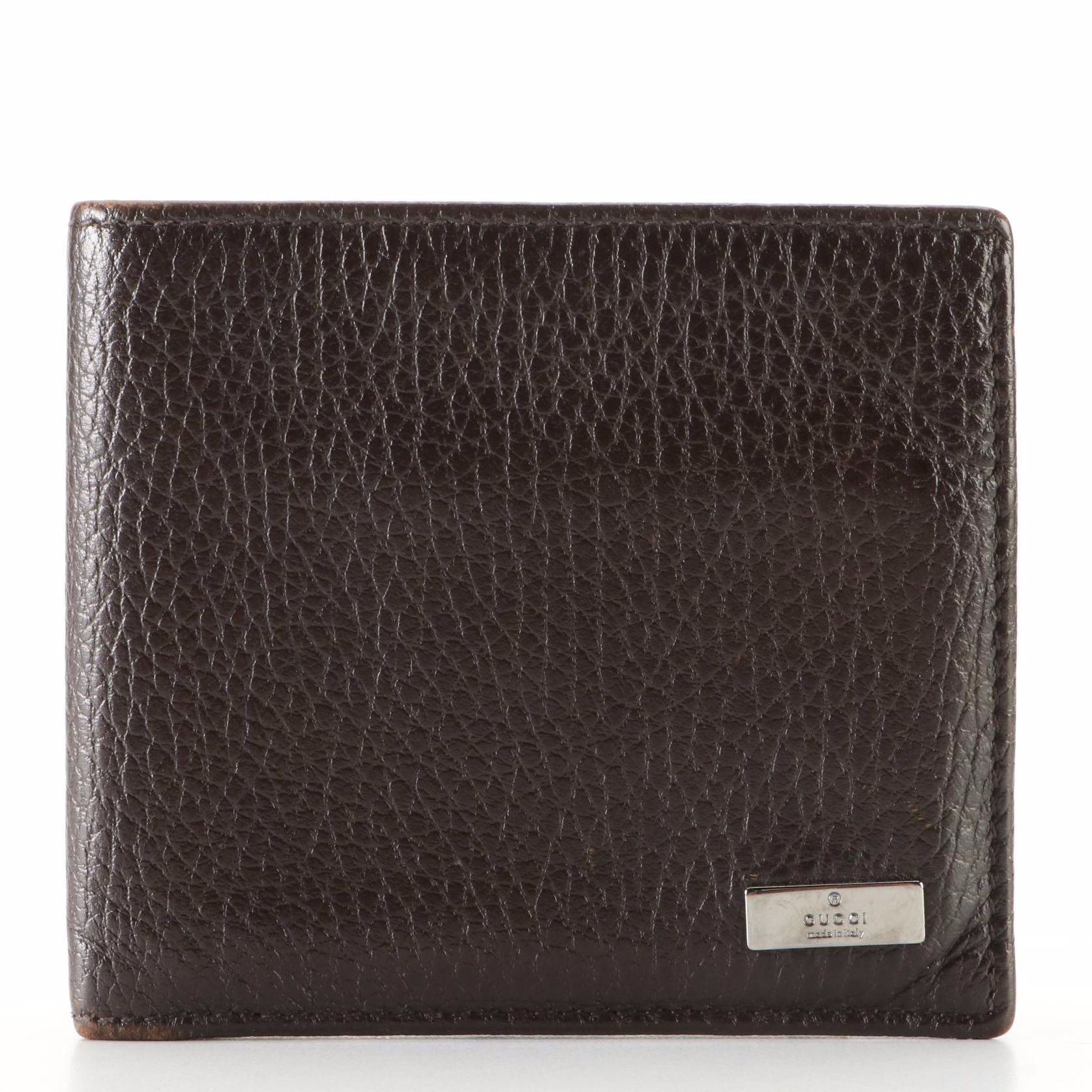 Gucci Bifold Wallet in Grained Leather