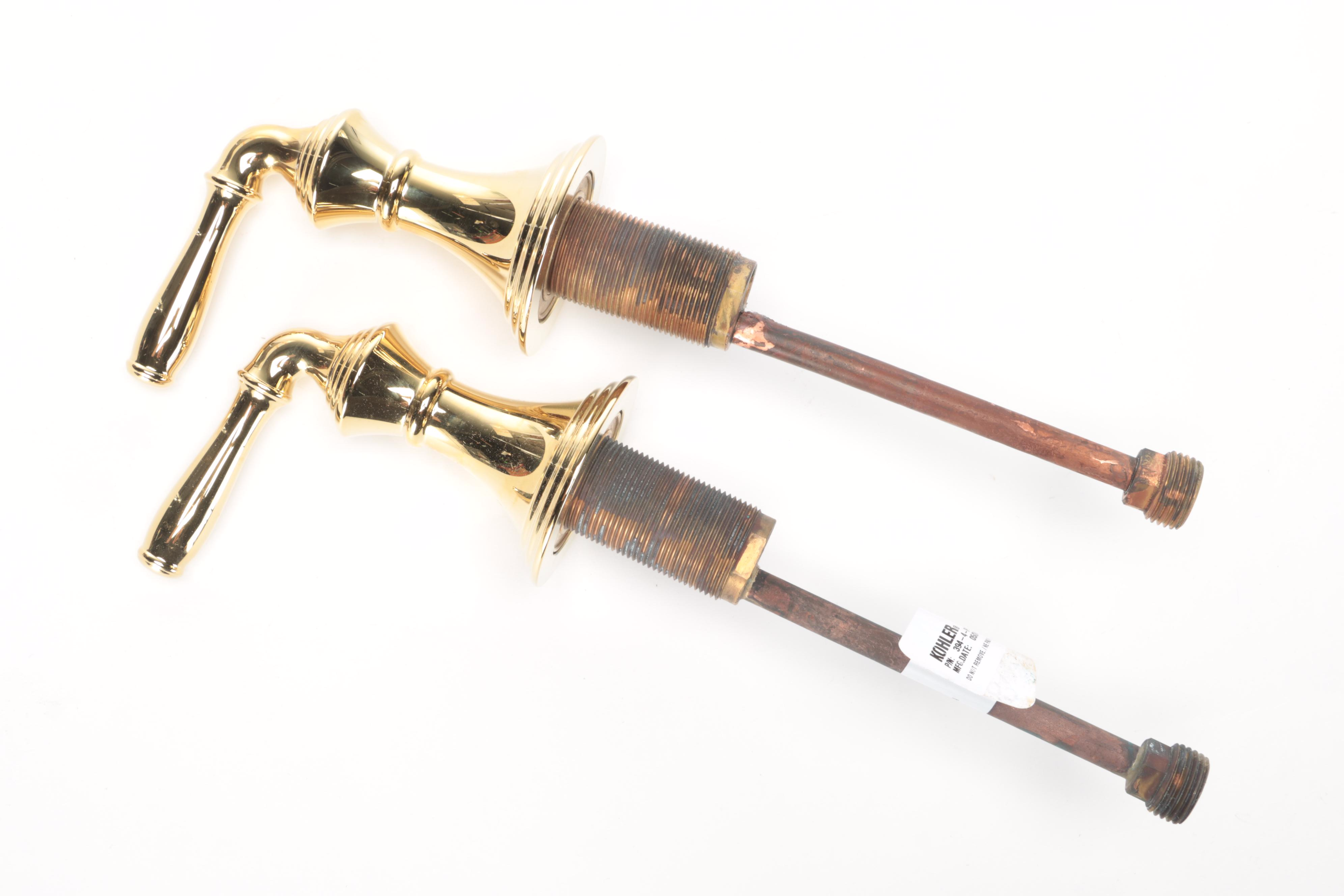 Kohler Devonshire Polished Brass Lavatory Faucet