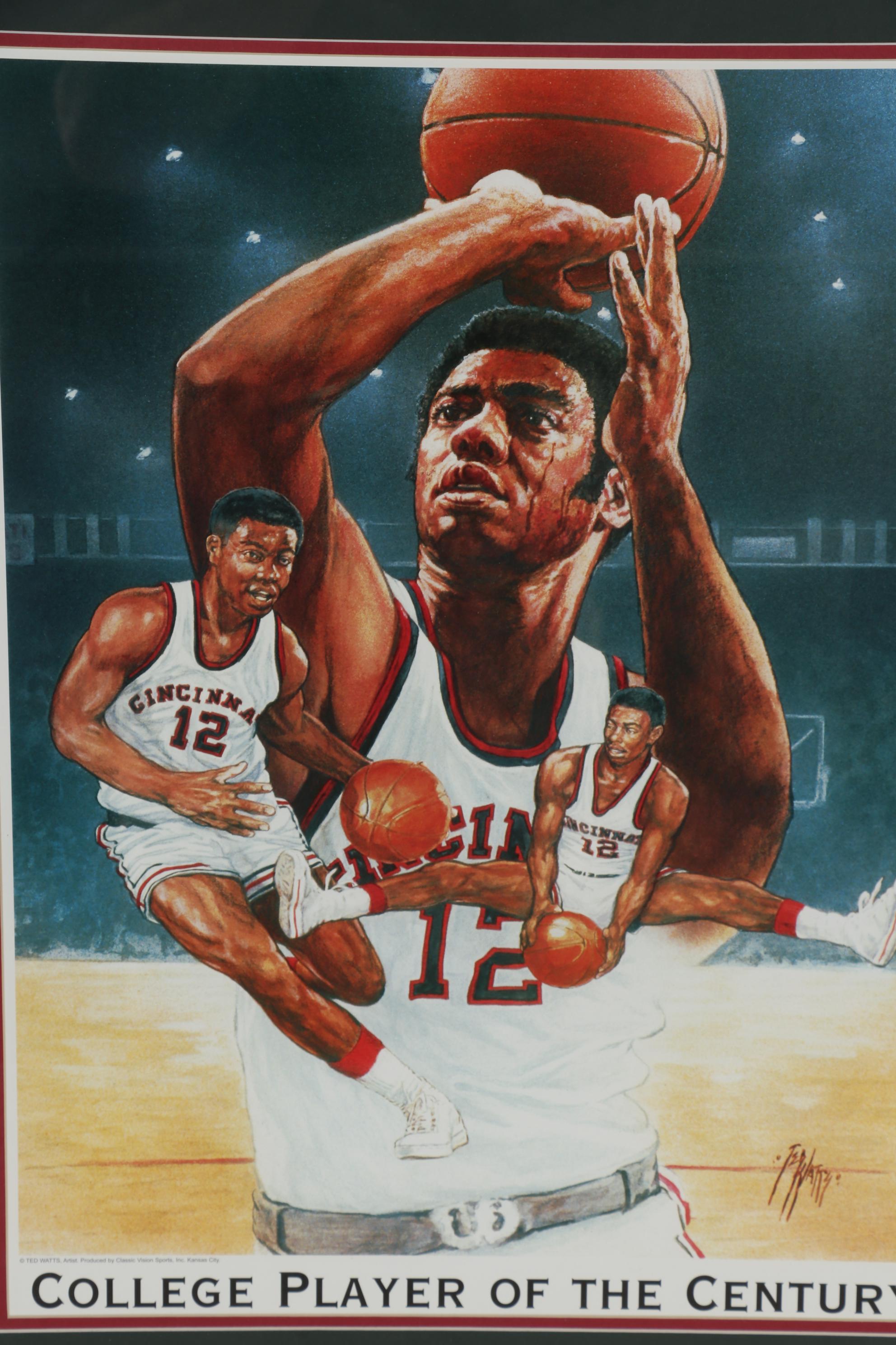 Oscar Robertson "College Player of the Century" Giclée After Ted Watts