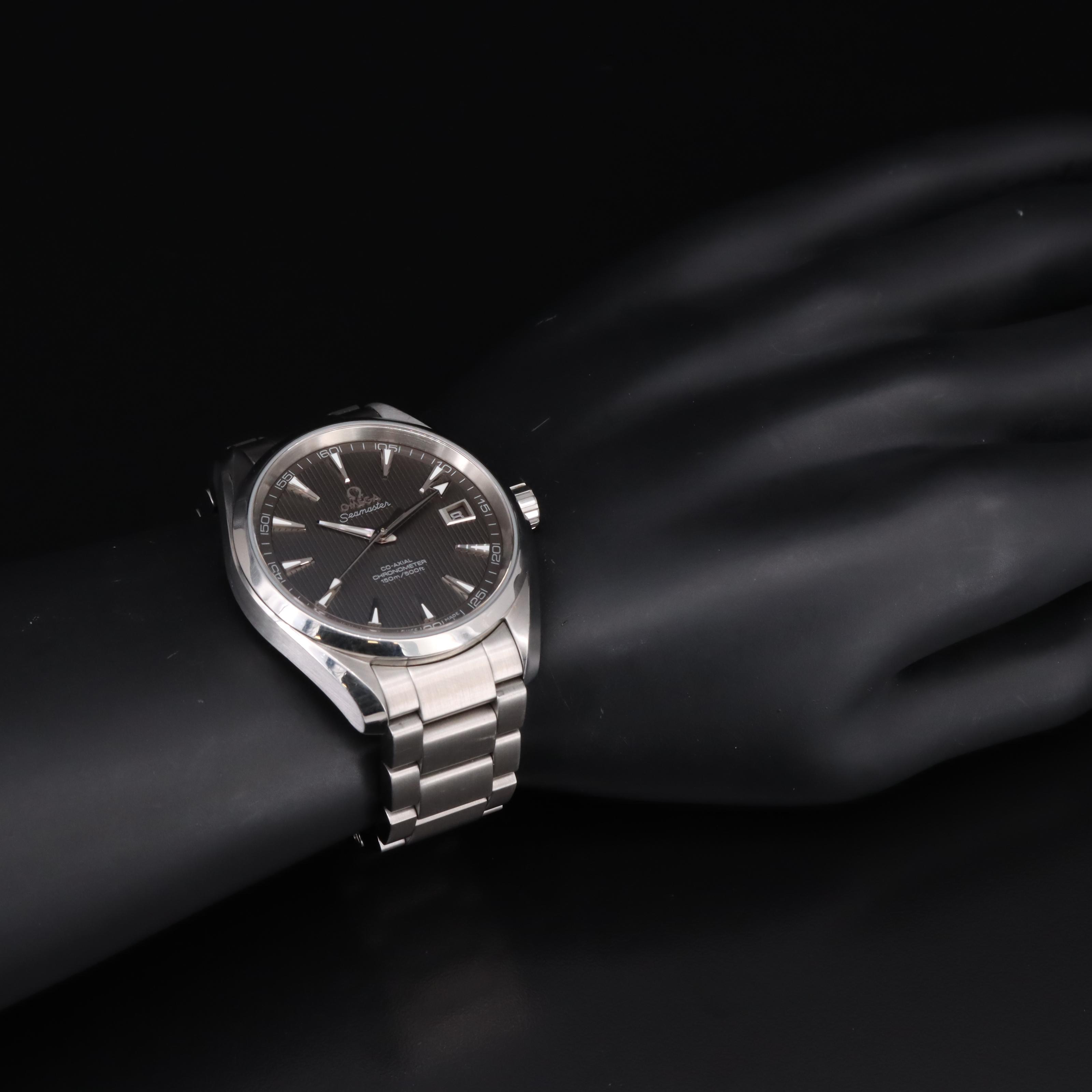 Omega Seamaster Aqua Terra Large 41mm Chronometer Automatic Watch