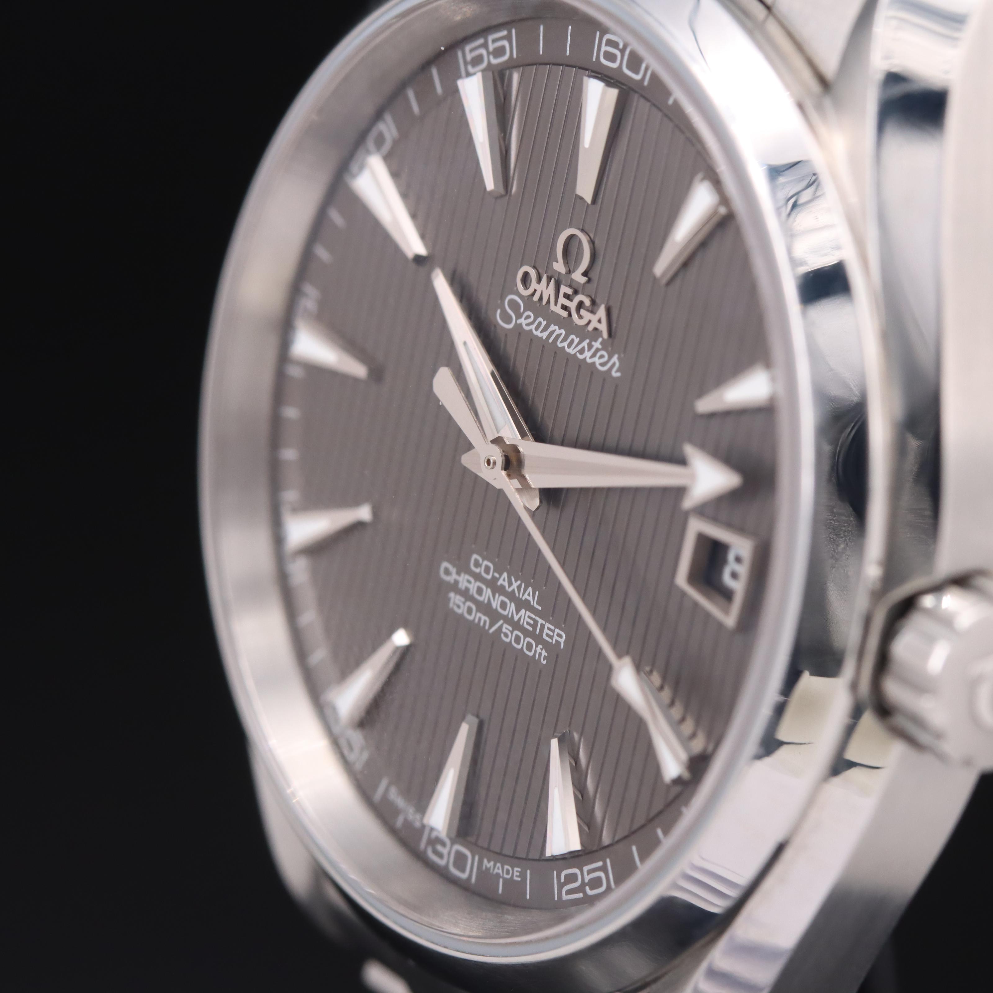 Omega Seamaster Aqua Terra Large 41mm Chronometer Automatic Watch
