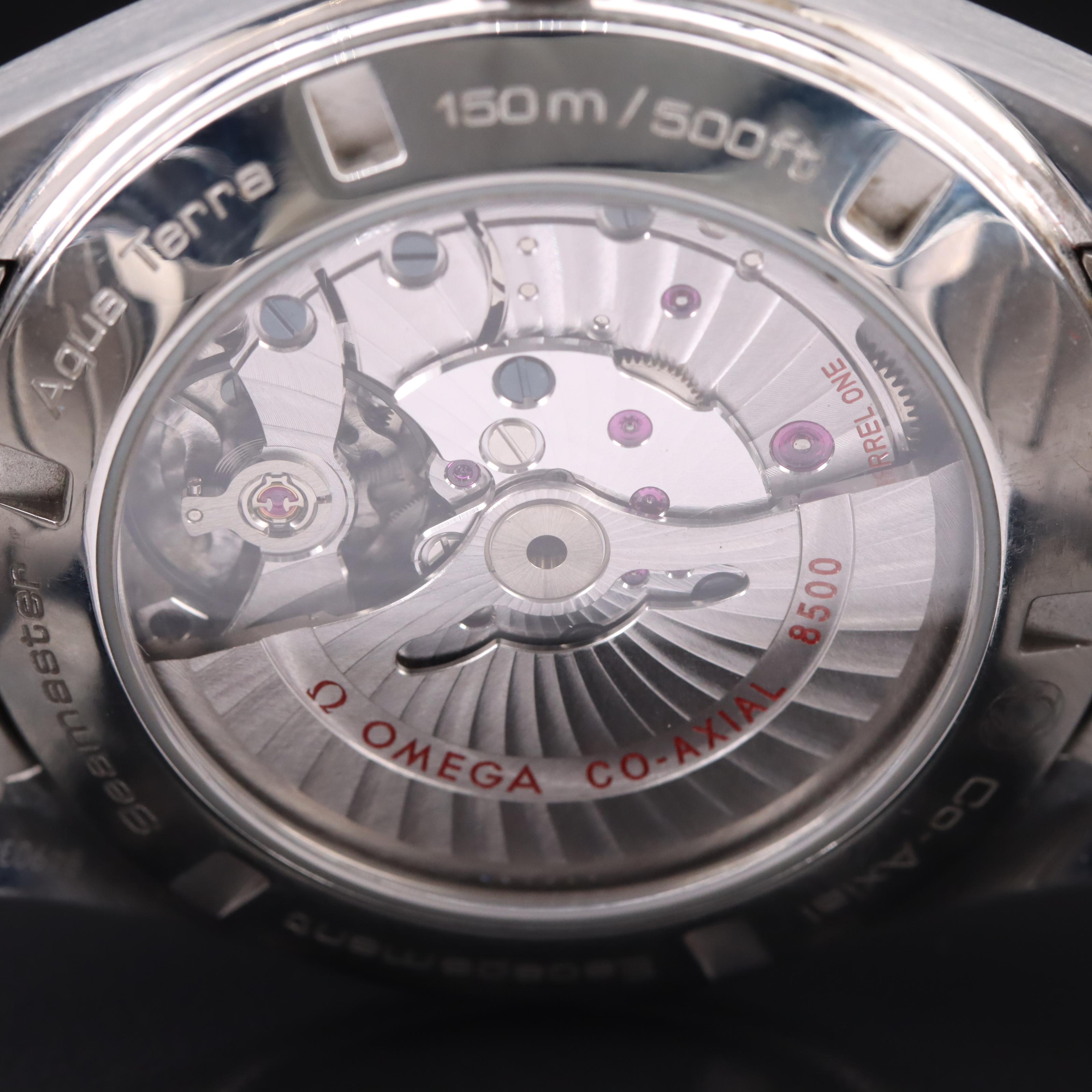 Omega Seamaster Aqua Terra Large 41mm Chronometer Automatic Watch