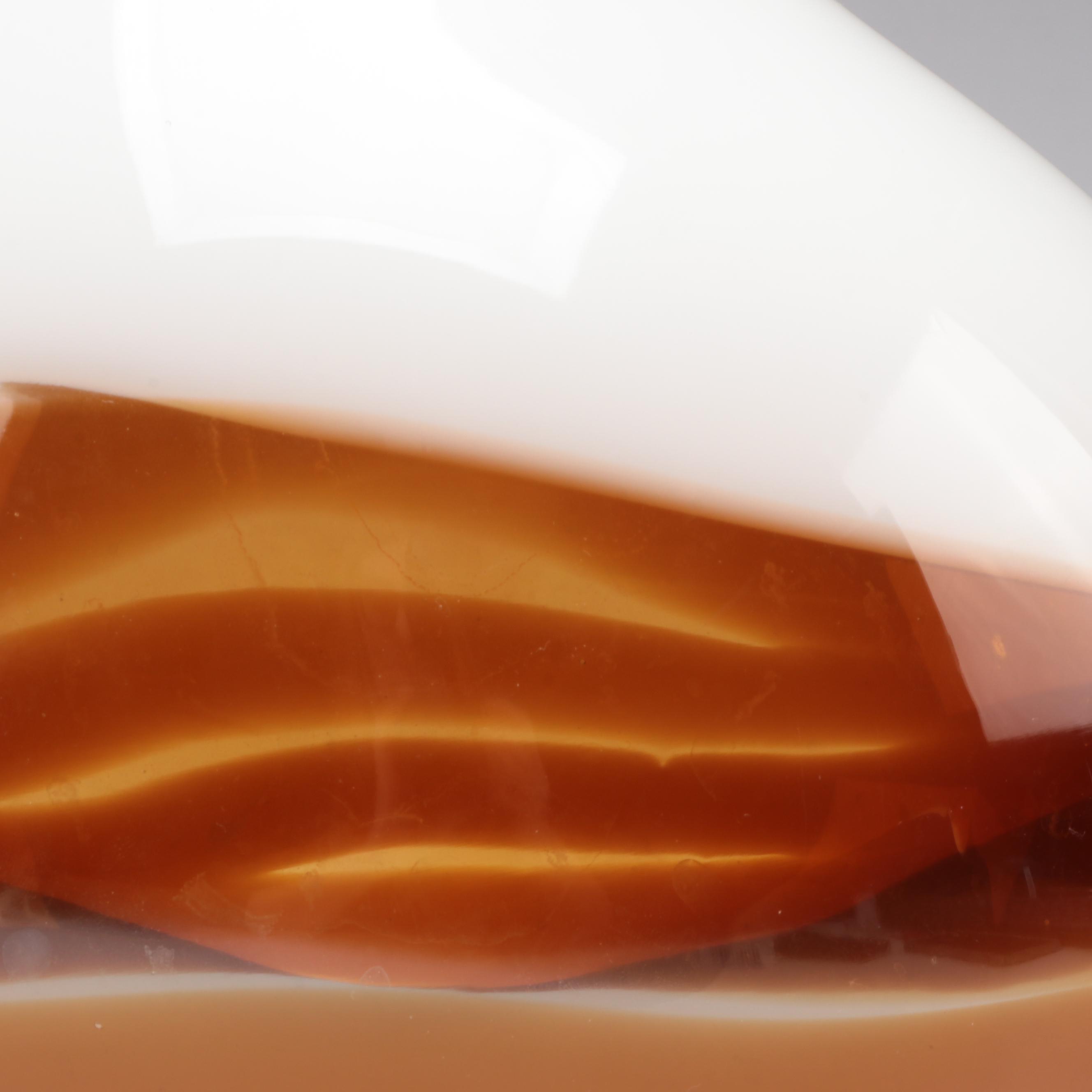 ITMGG24474 Seguso for Ultima Blown Cased Art Glass Vase