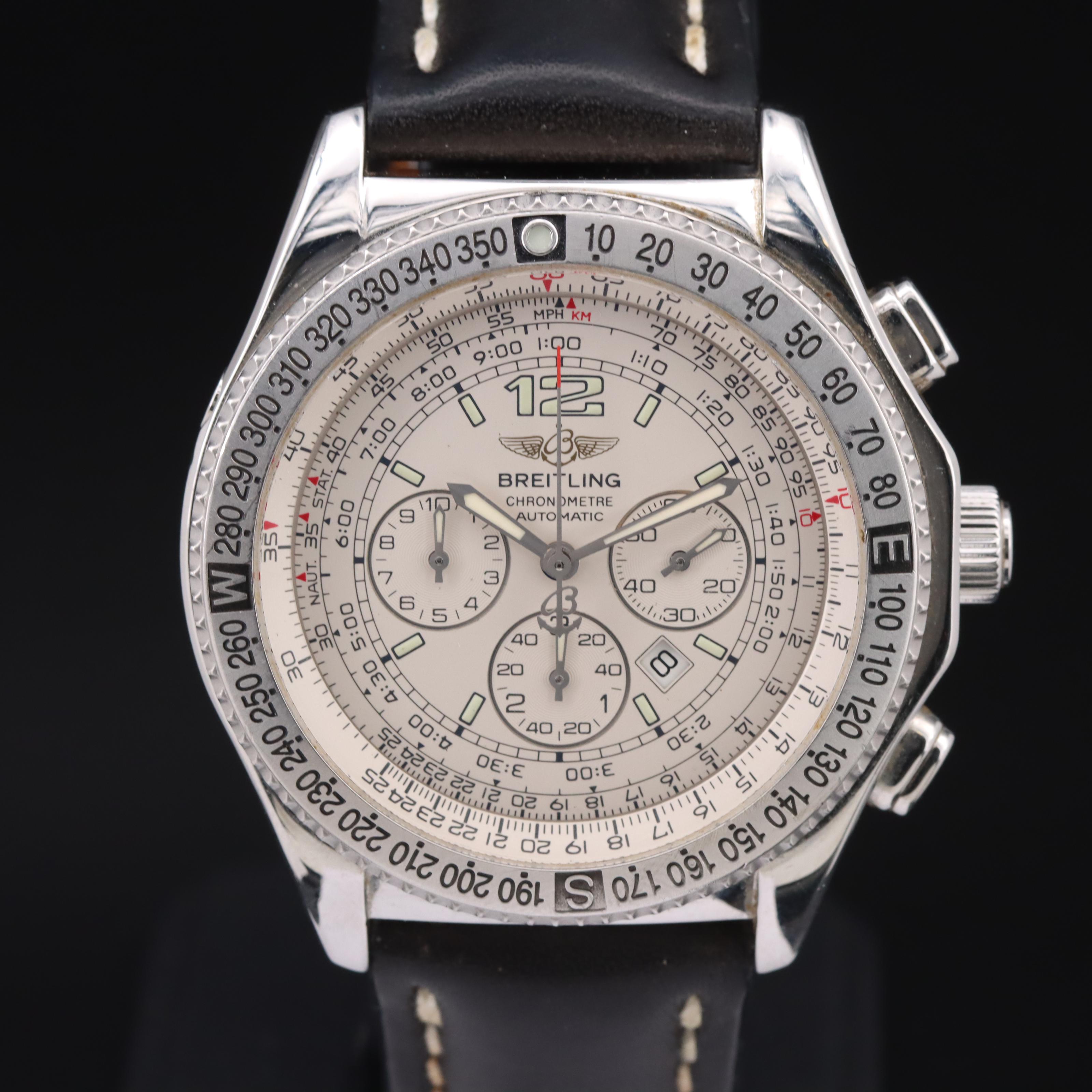 Breitling B-2 Chronograph Stainless Steel 44mm Automatic Watch